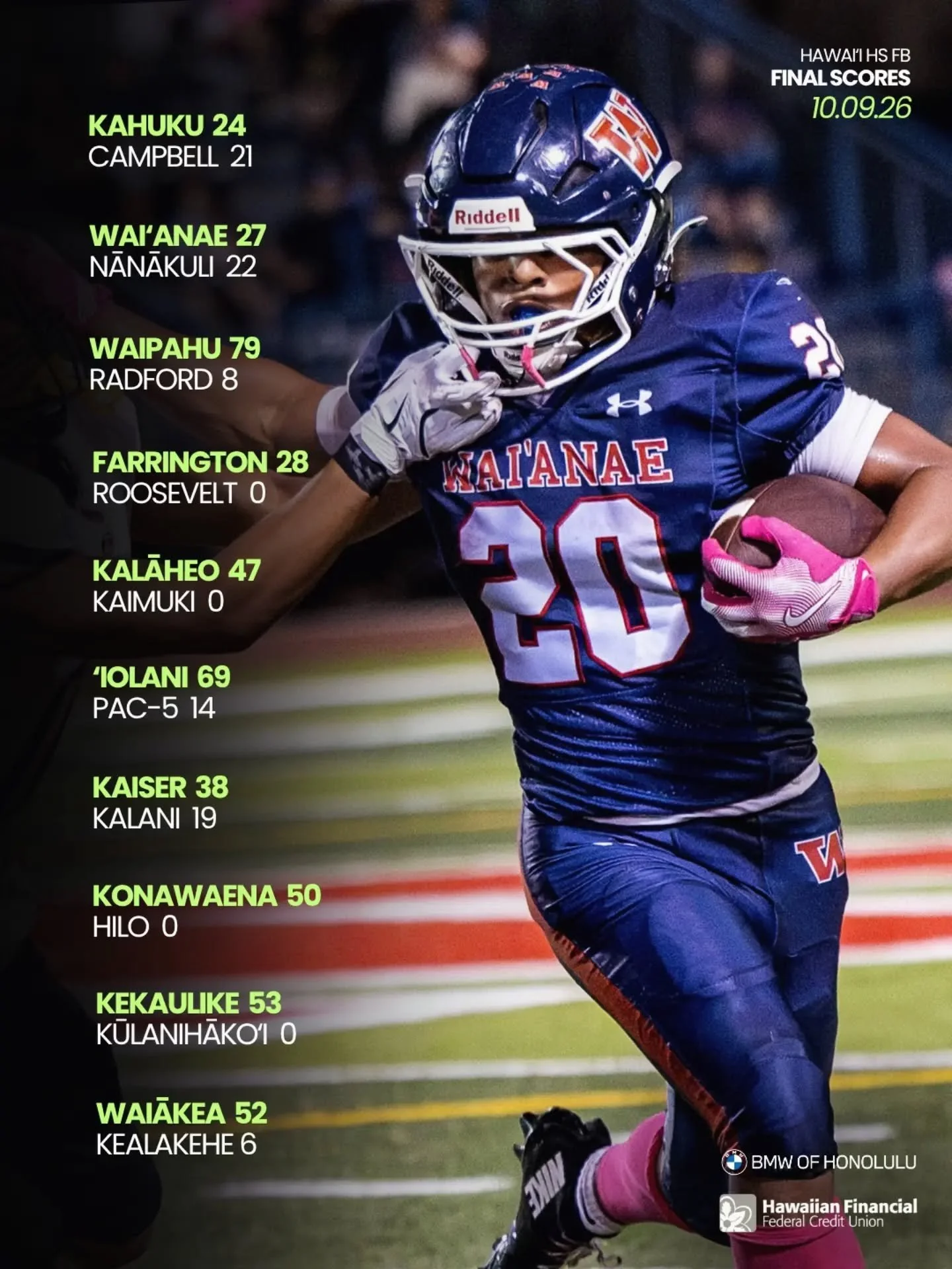 Friday finals. 🏈

Select scores courtesy of @scoringlive. 

📸 @lorimckeownphotography