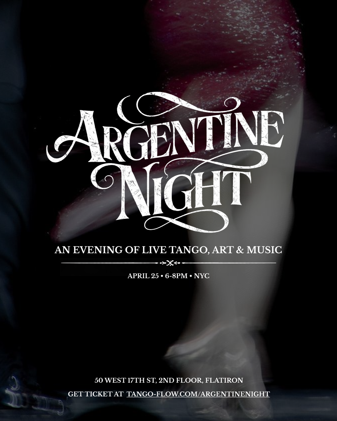 Argentine night: Live Tango, Art & MUsic