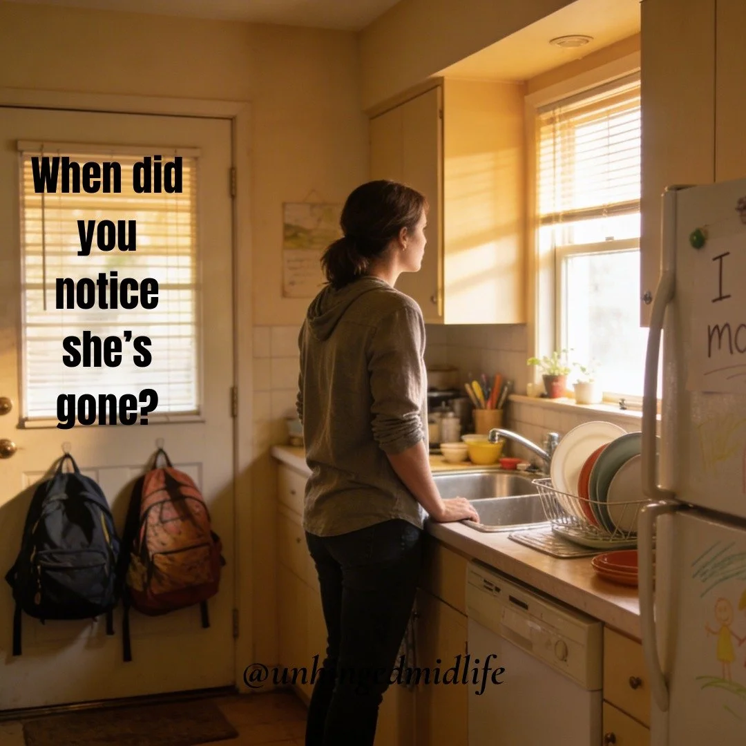 They said write what you know

She wrote:
 exhaustion
  the specific loneliness 
  of a full house
  what it feels like to lose yourself
  so gradually you don't notice
  until you're looking for her
  everywhere

Her therapist called it a breakthrou