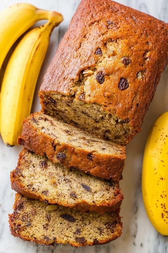 Raisins-Banana Loaf