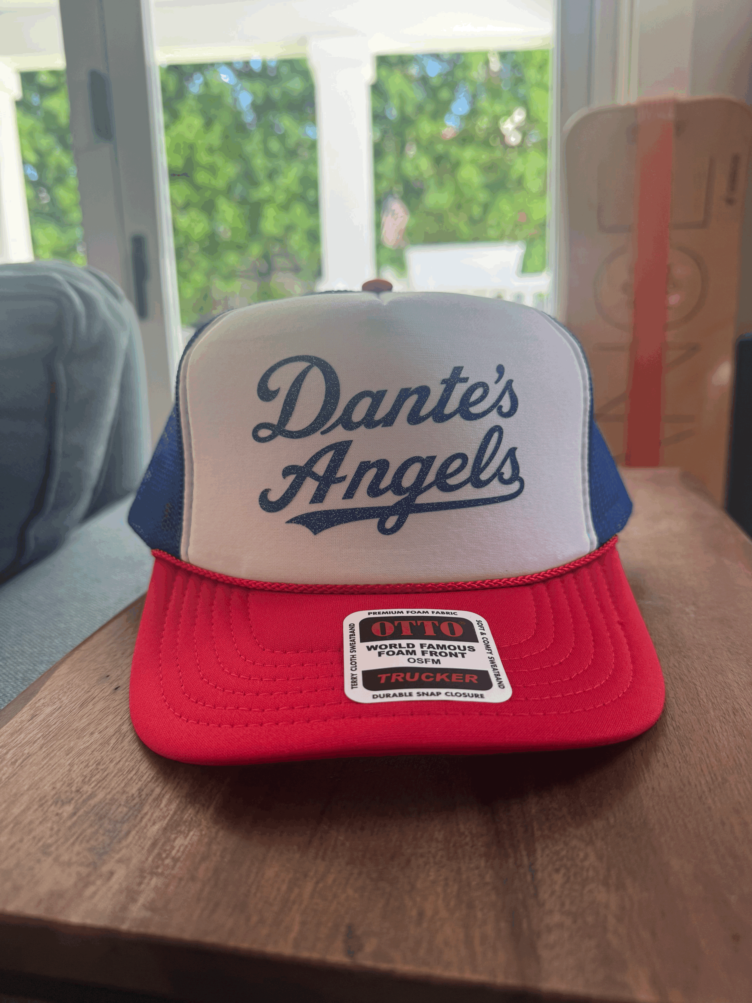 Dante's Angels Red, White & Blue hat