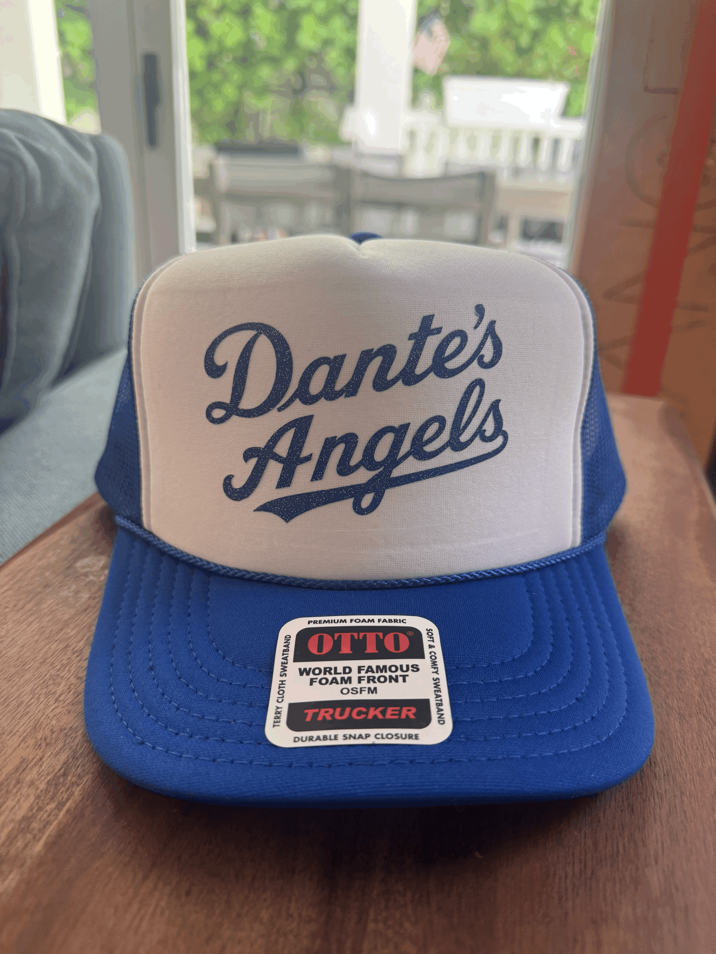 Dante's Angels Blue & White hat