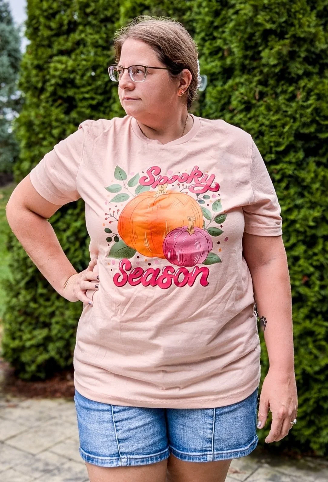 Spooky Season with Pumpkins T-shirt