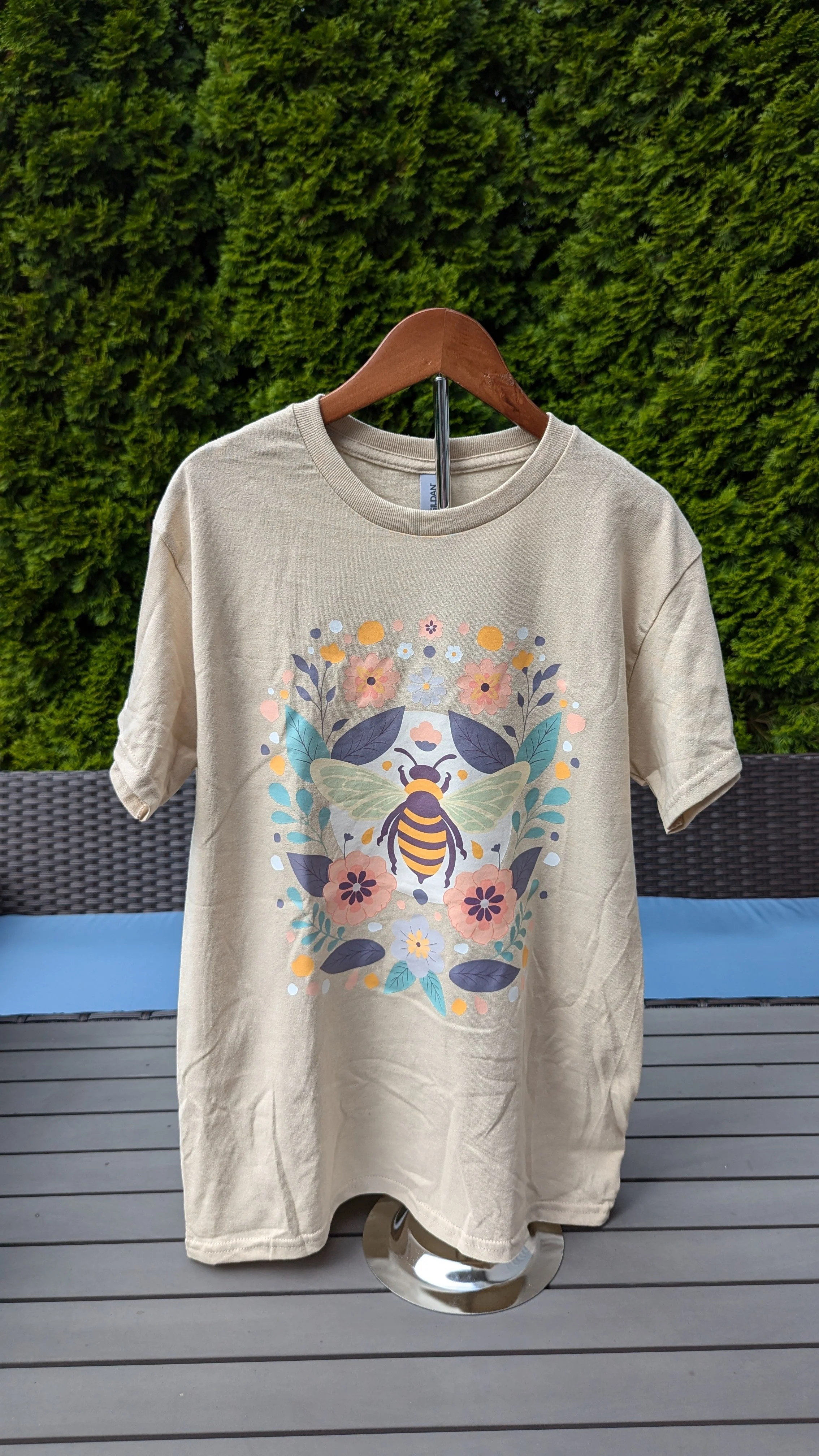 Bee and Flowers T-shirt