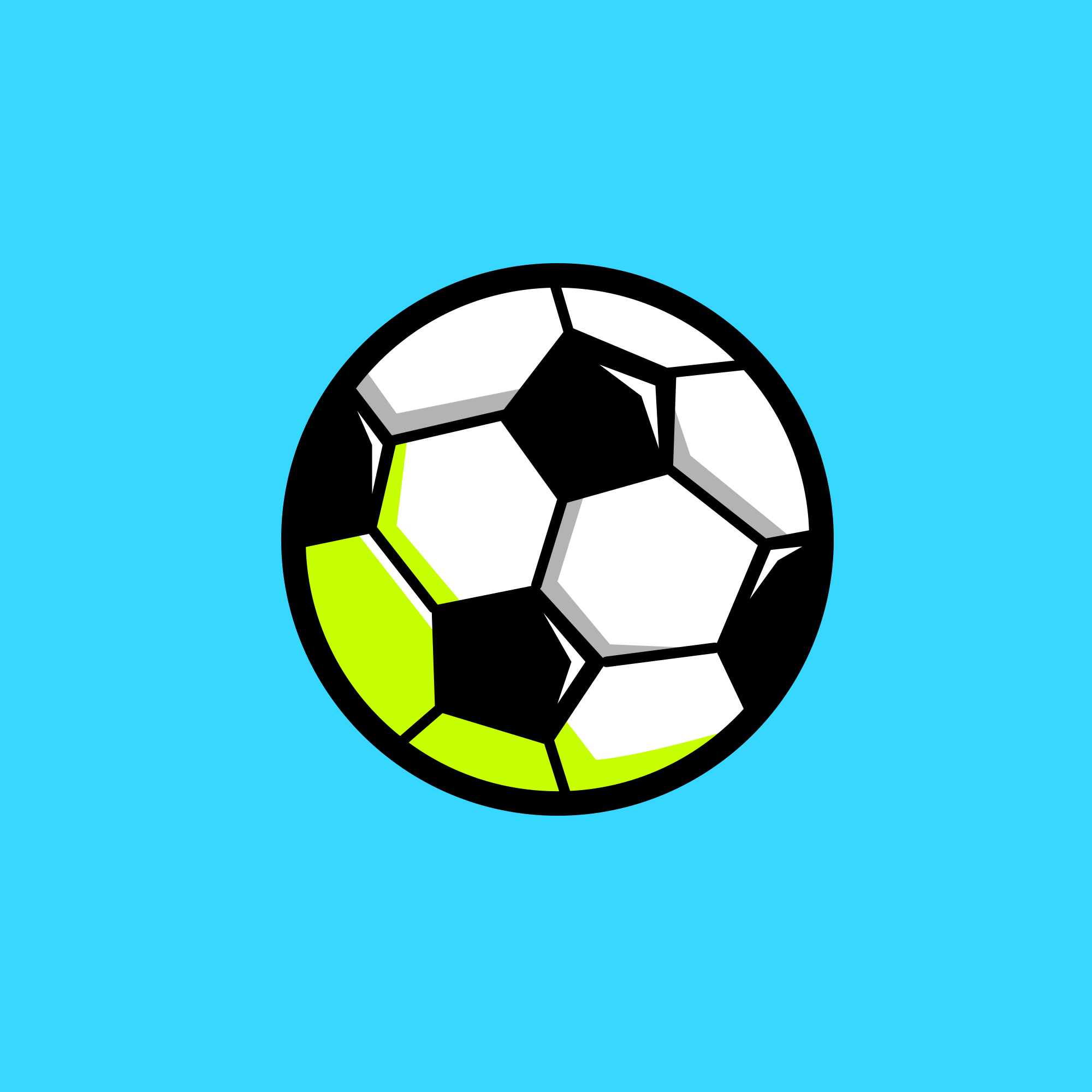 Soccer Icon T-shirt Design