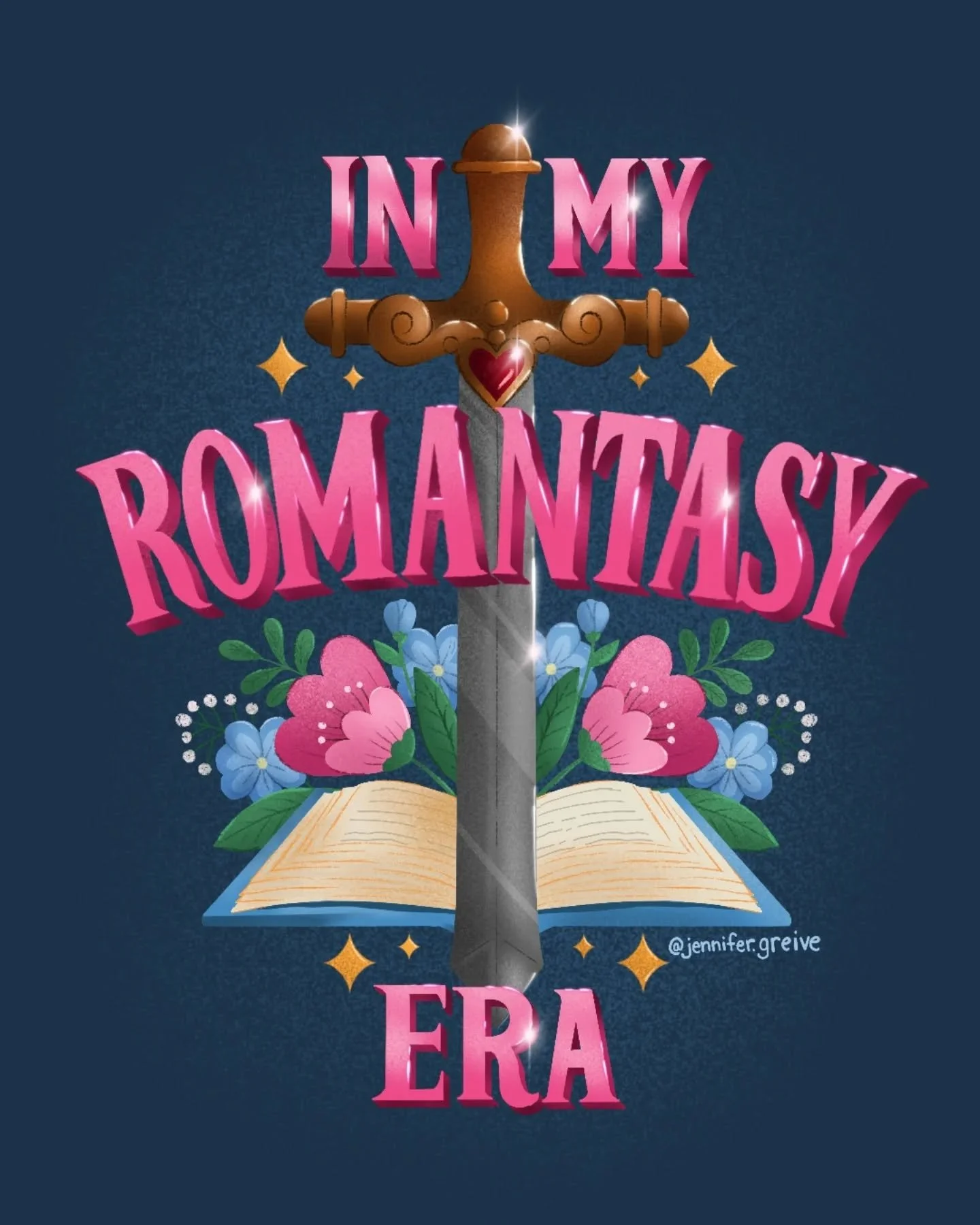 A piece I have redone. I made the copy stand out more with a 3D look and added highlights. Swipe left to see the original. 

#handmadeillustration #handlettering #bookishmerch #illustration