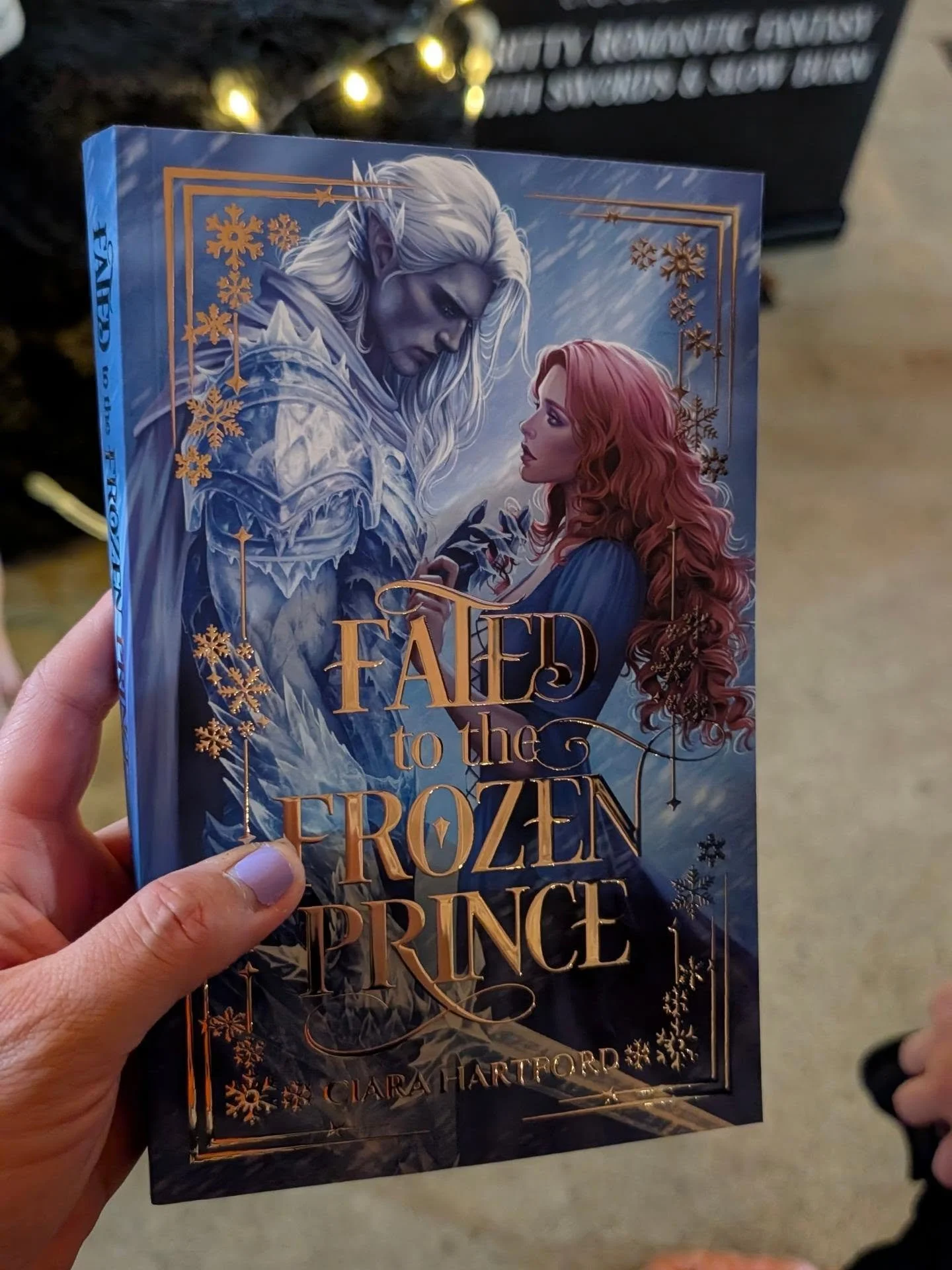 It has been acquired!!! ❤️❄️ @ciarahartford.author