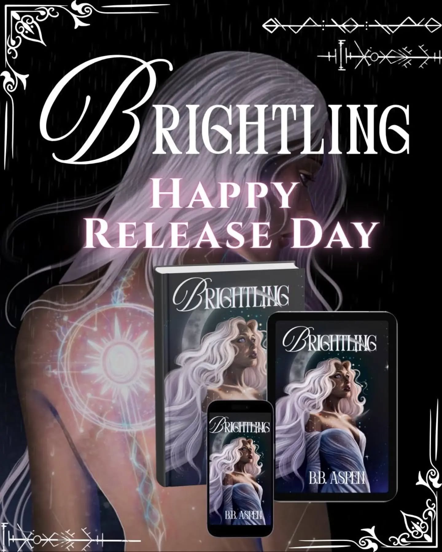 Brightling release day! ✨ @b.b.aspen_author 

#indieauthor #spice #urbanromantasy #reverseharem #standalone