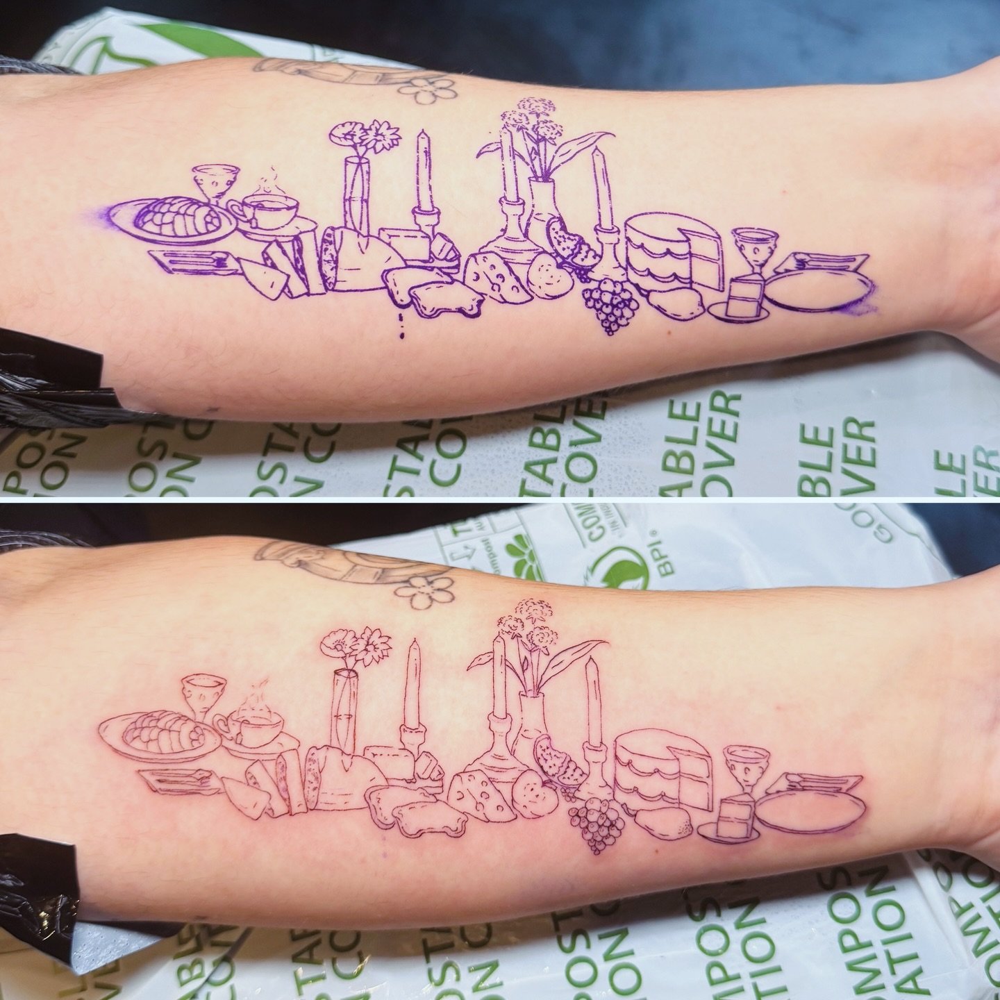 A little still life moment in skin. 
Bread, candles, flowers and shared tables.
This one felt slow, intentional, and full of small details.
Which part is calling to you first?

Save it, share it, or send it to someone who loves food, art, and ritual 