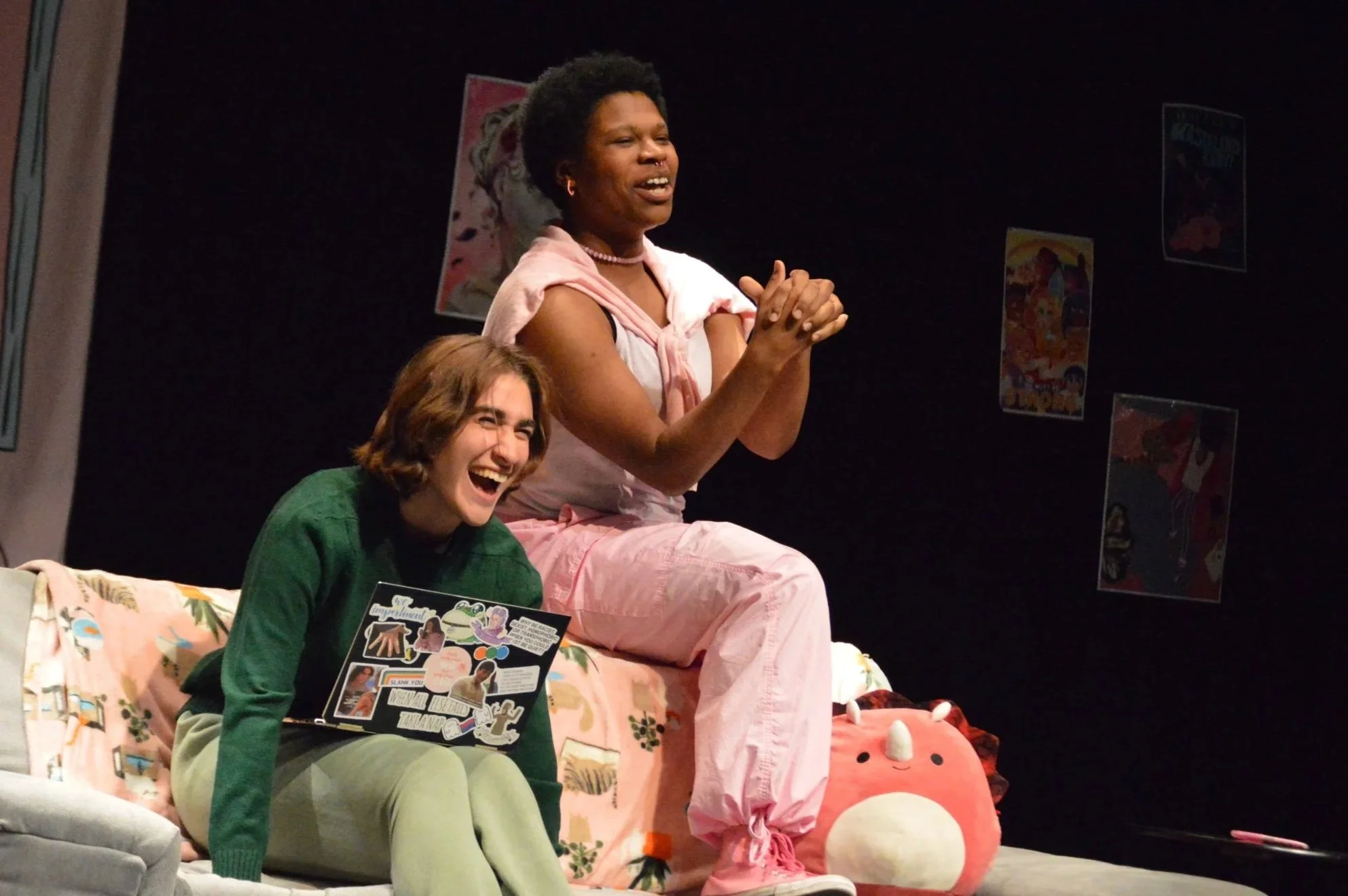 CC Stefanik (L) and Raina Hubbard (R)