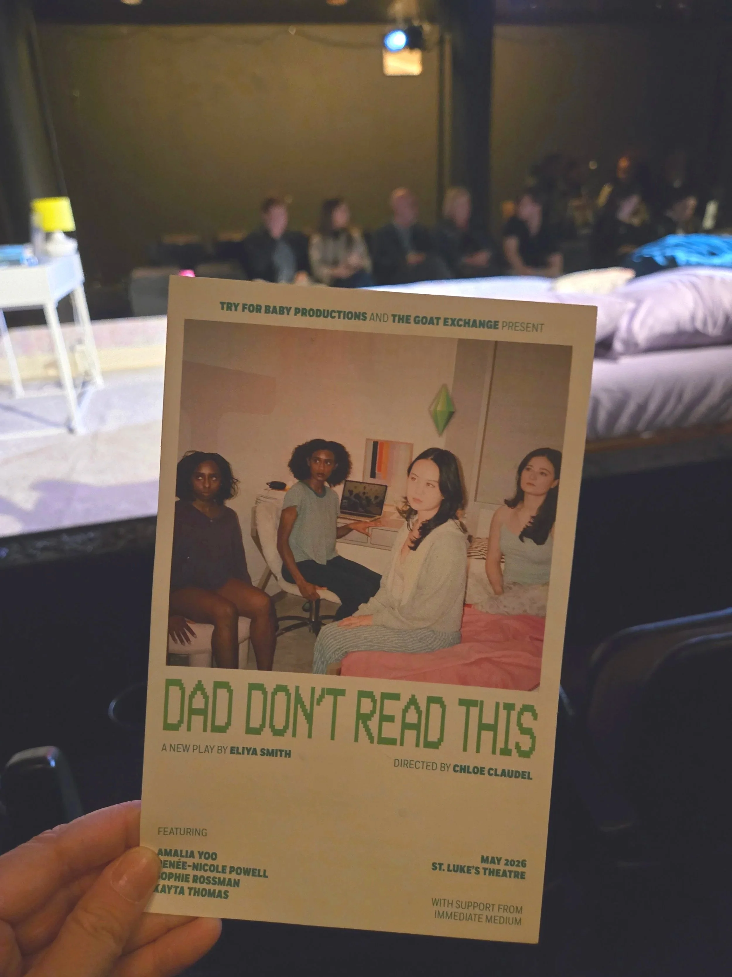 May Theatre Diary 