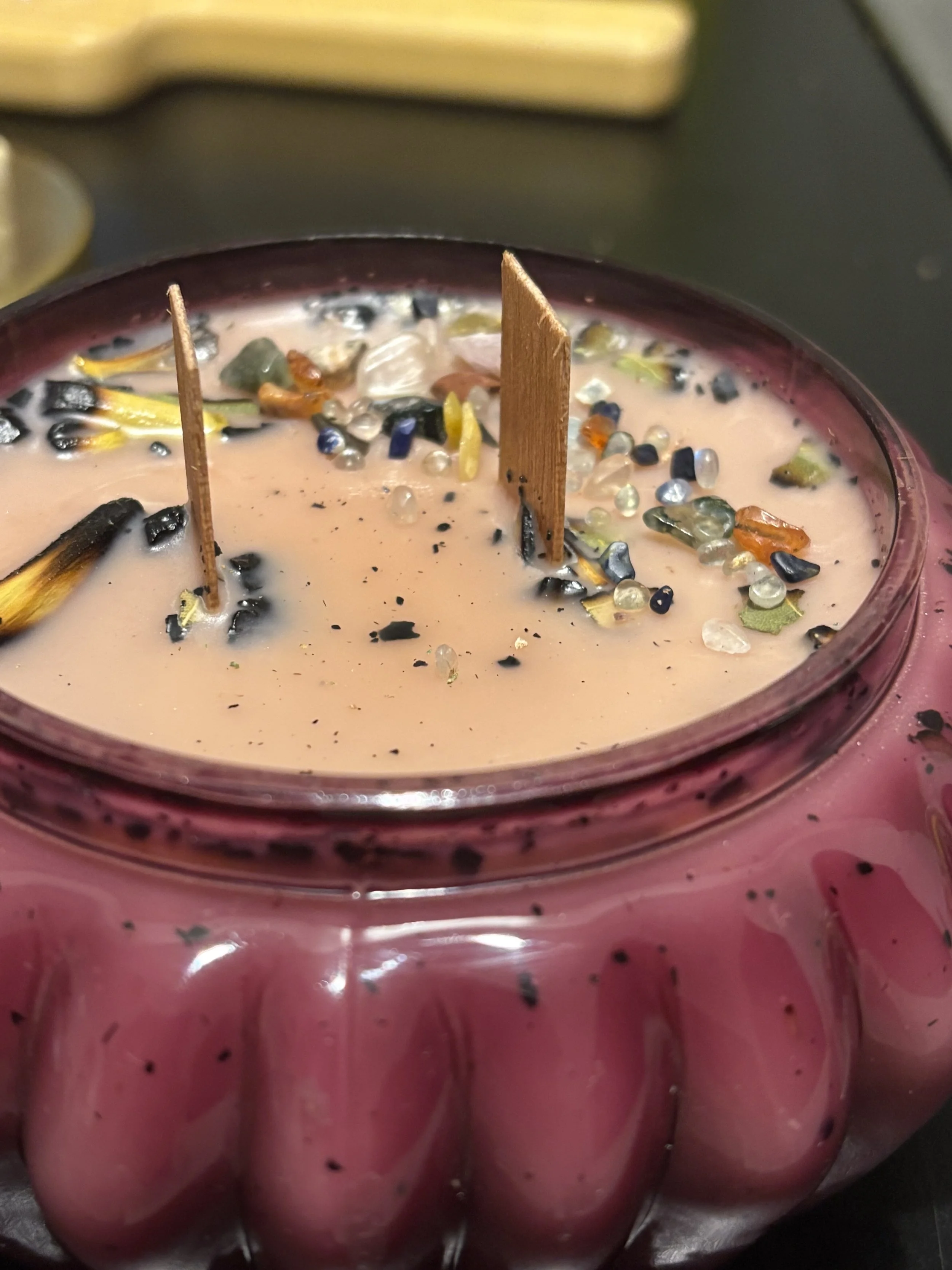 Black Velvet Ritual Candle