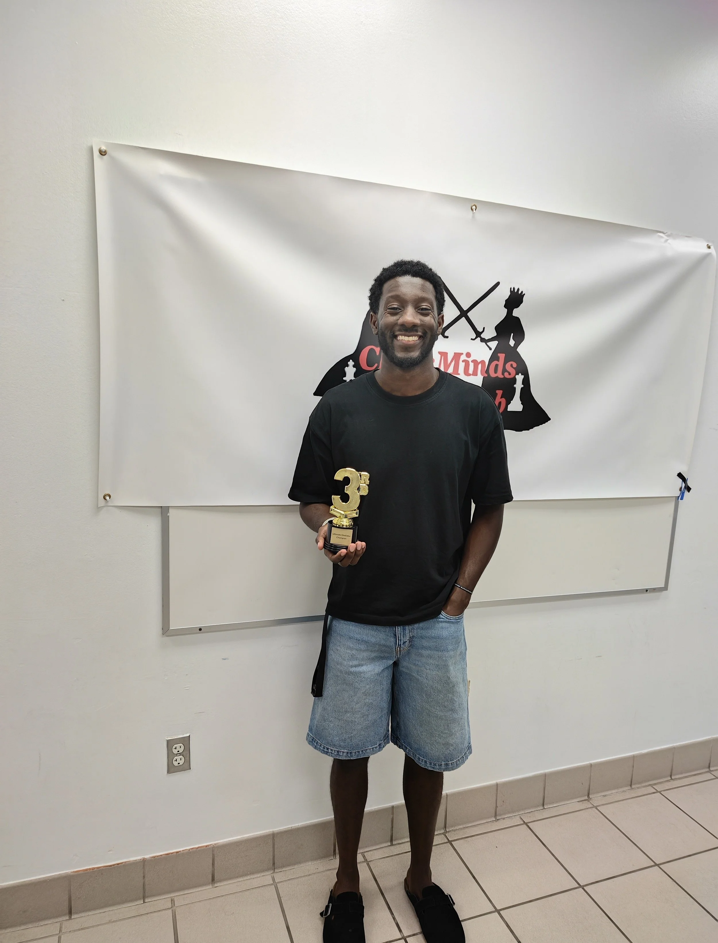 3rd Place U1250 Champ Marvin Belizaire