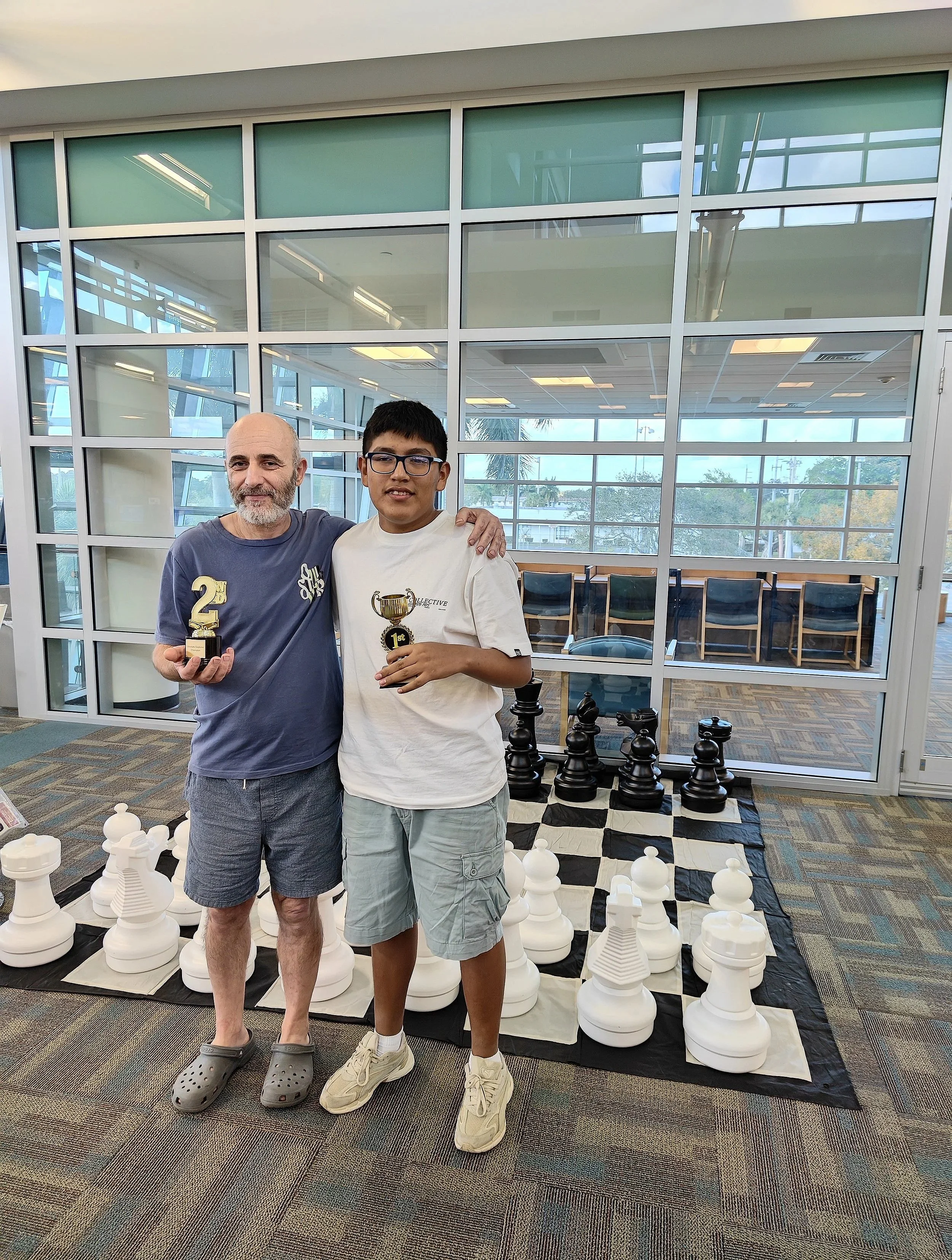 1st Place U1650 Champs Marc Raul Paco, 2nd Place Oleksandr Korotkov