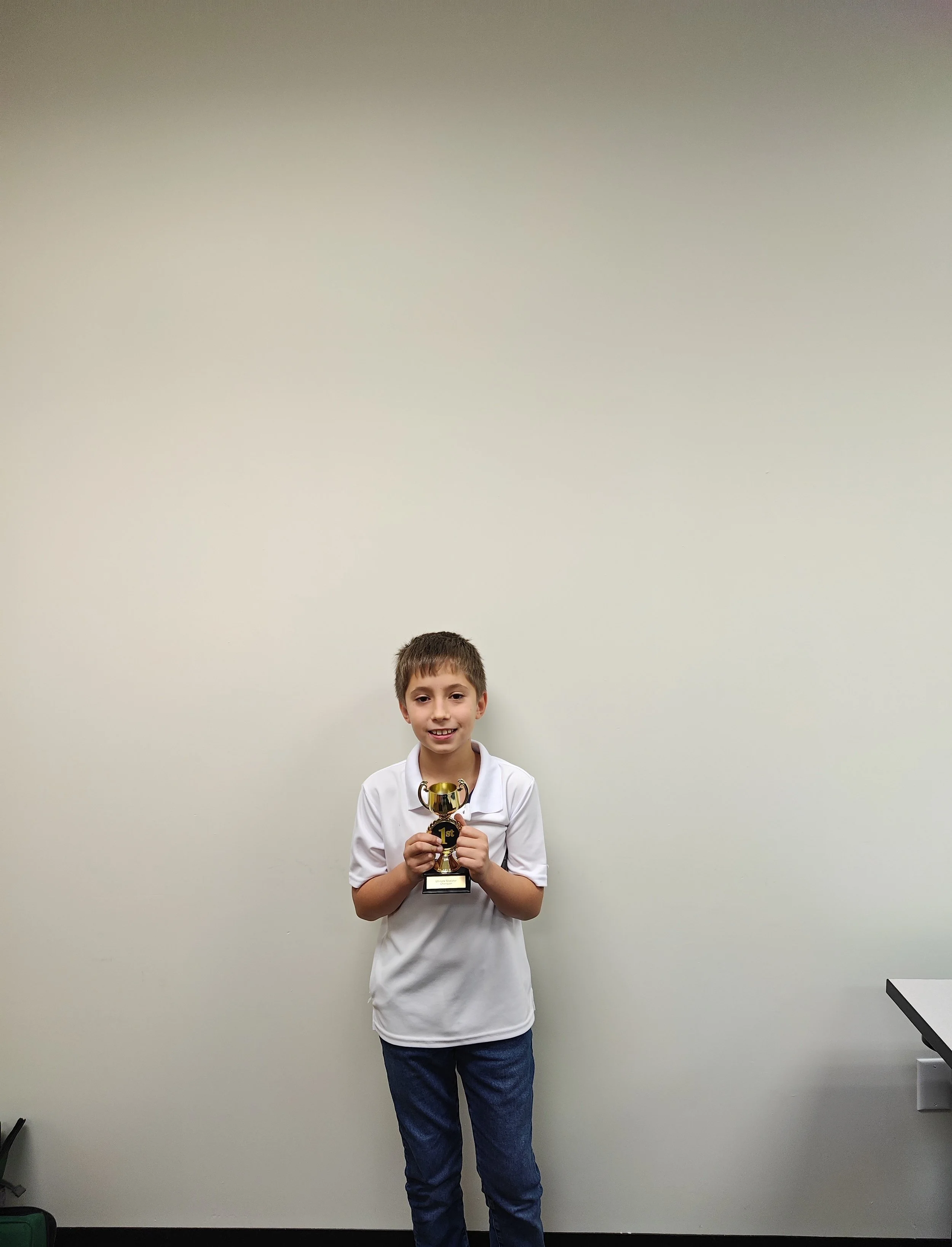 1st Place U1650 Champion Daneel Kuznetsov