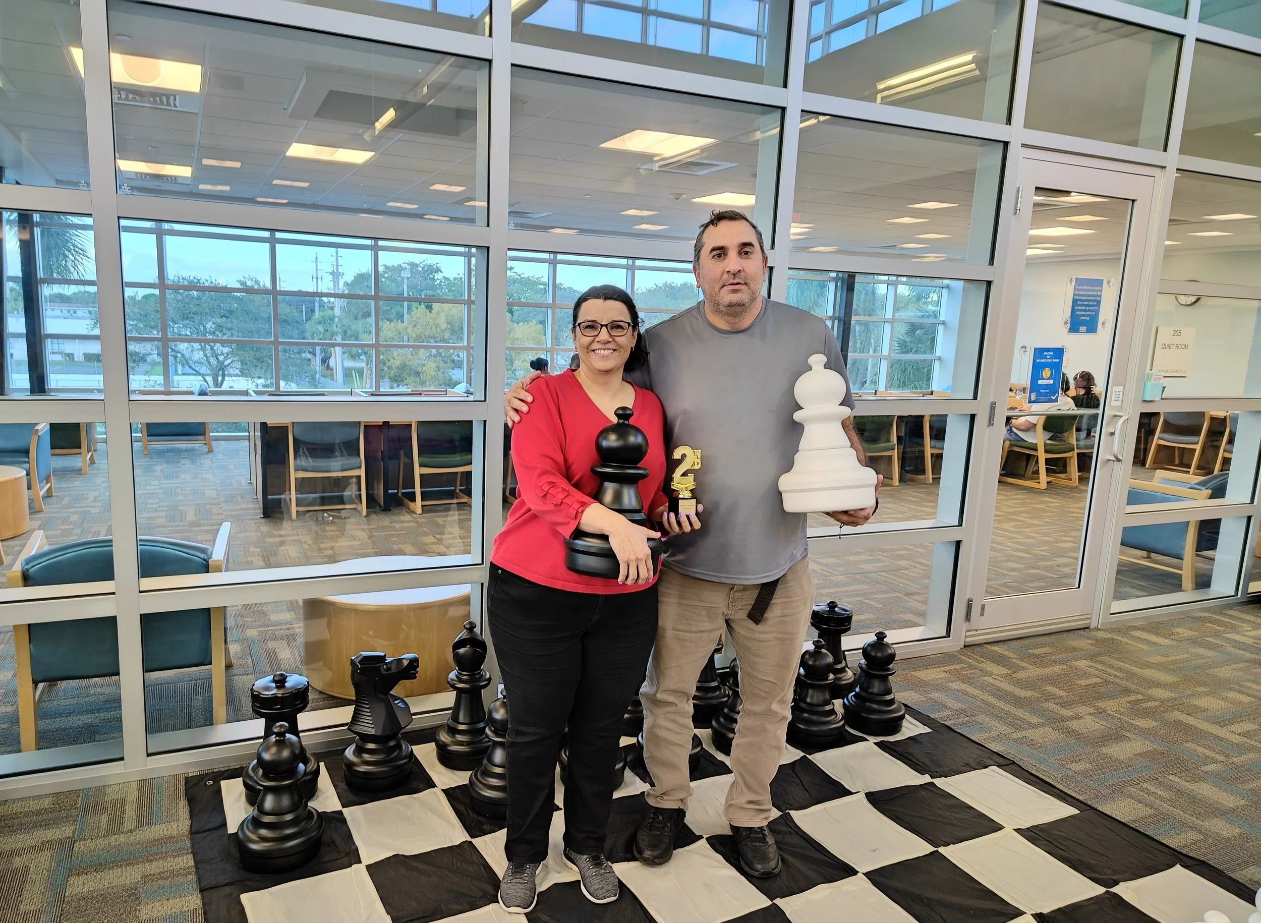 Ariane Houston and Nelson Frioni Tied 2nd Place Champions