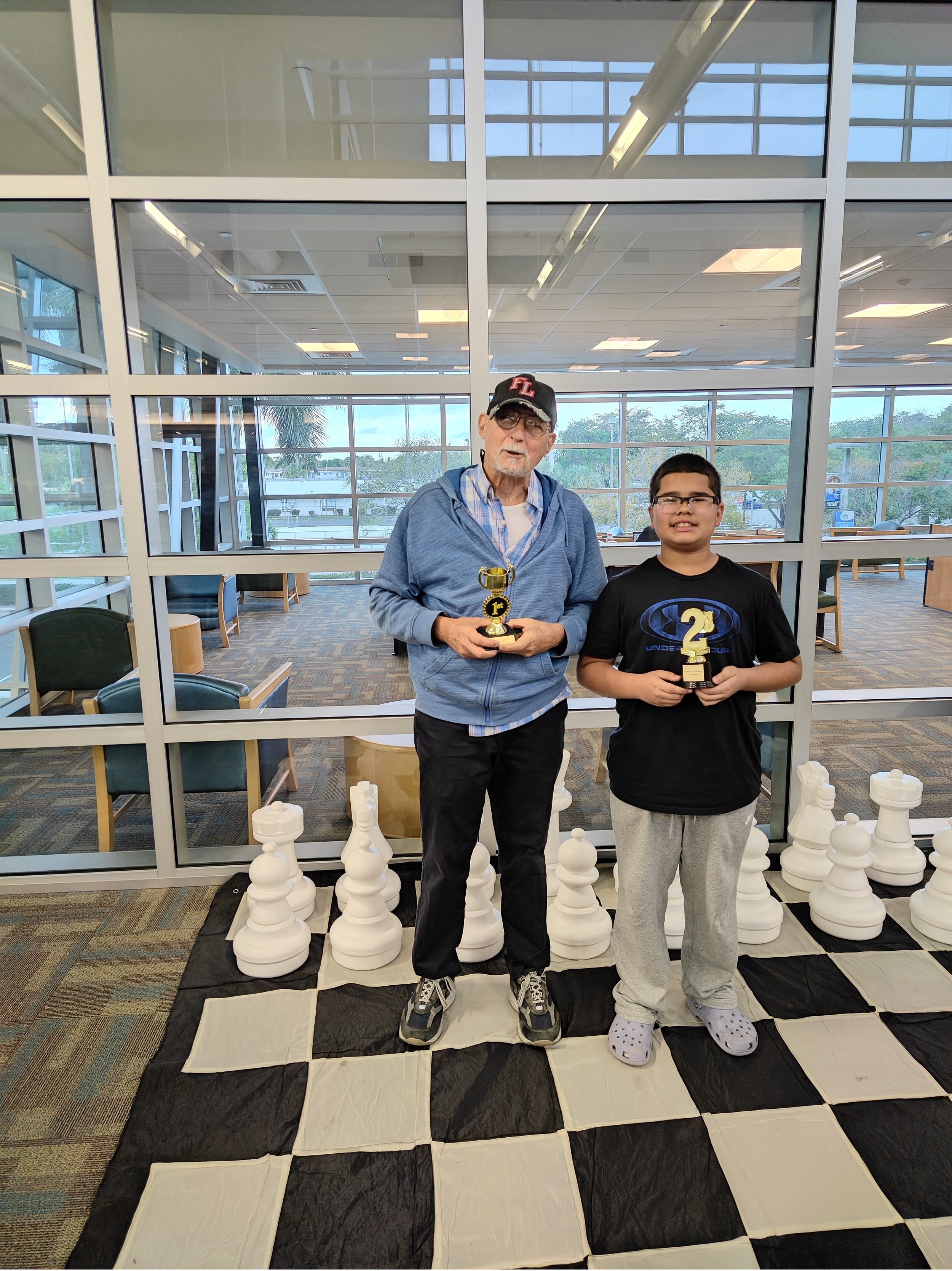 1st Place U1950 Champ Olivio De La Torre, 2nd Place Rogelio Ordaz