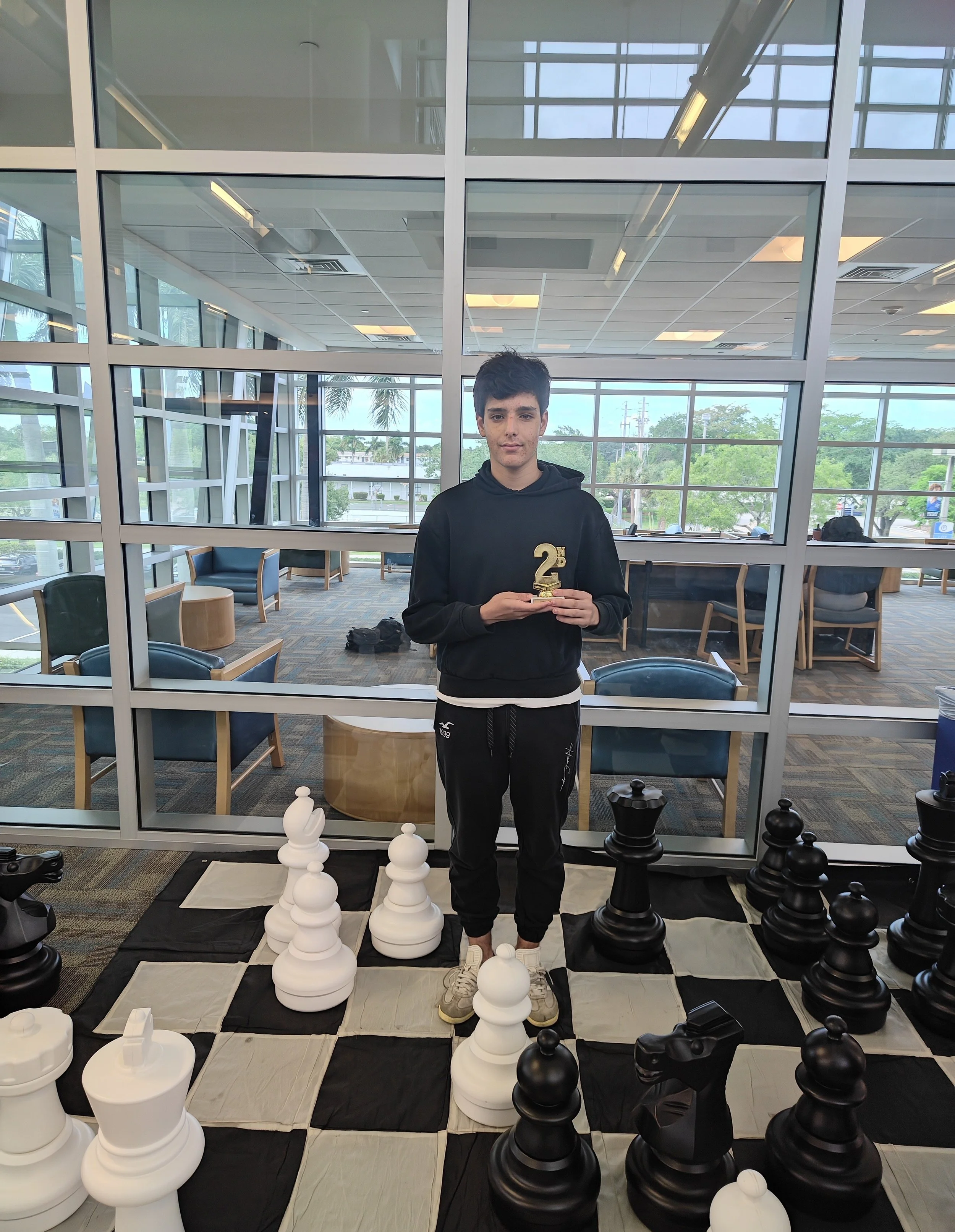 2nd Place U1250 Samuel Kaganovich