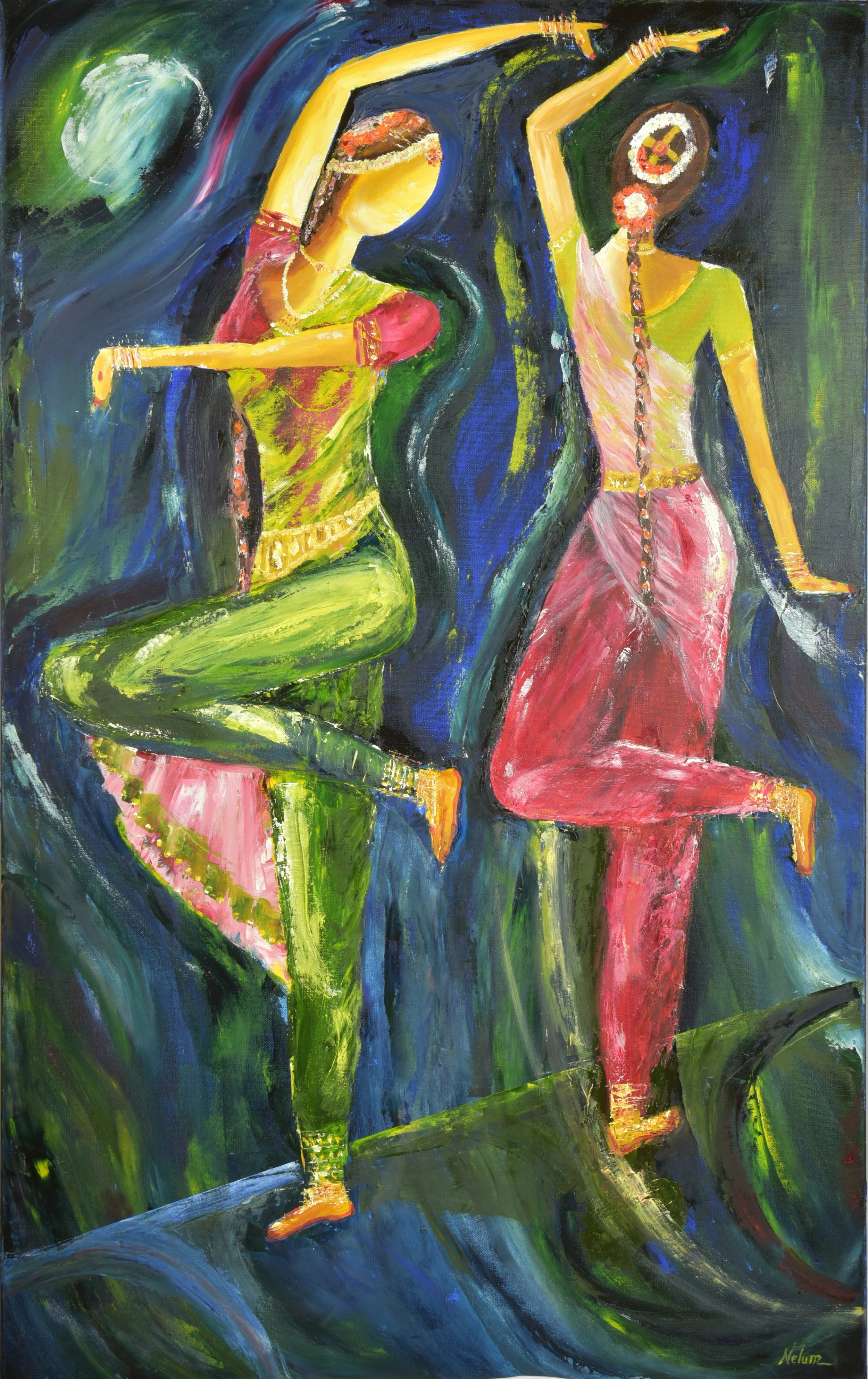 When Movement Speaks 
Oils - 30 X 48
$1800.00