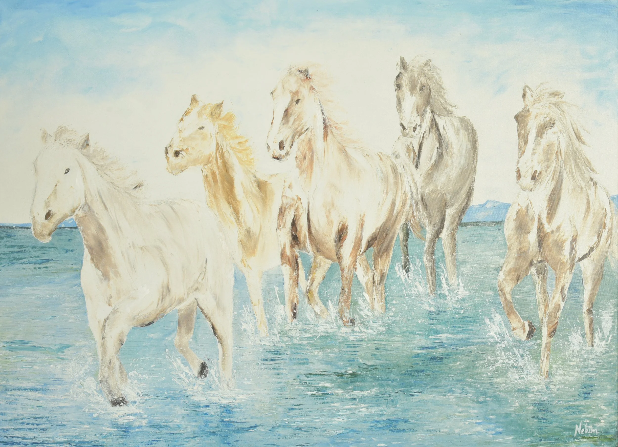 Dare to Live 
30 X 40
Original -  sold 
$700.00 (canvas print)