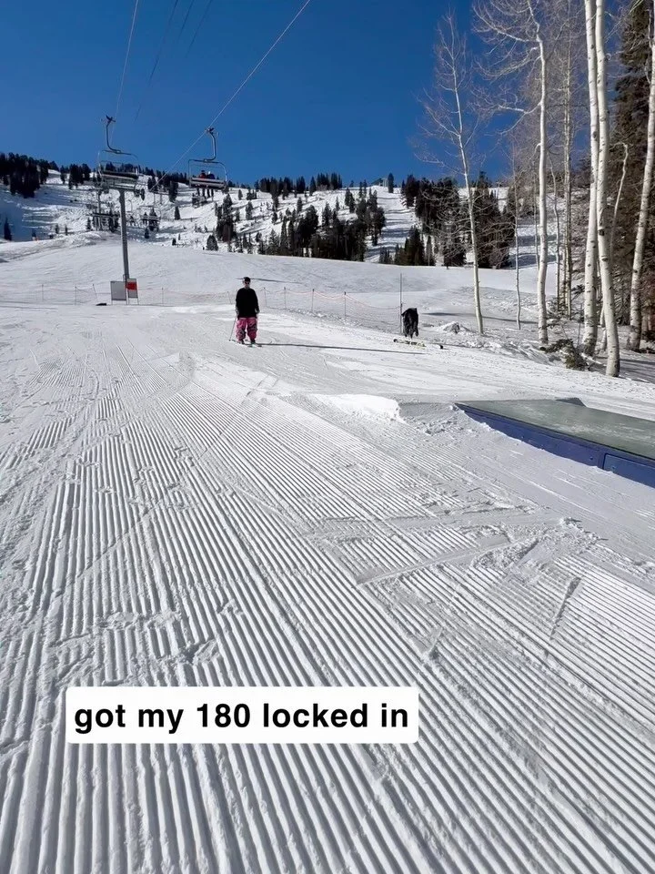 sklips ! from 30th bday trip to UT at @solitudemountain and @brightonresort 

with @ryderfairbank 💖

pants: @trashbagsworld 
black long sleeve: @liveabstractco 
skis/poles: @lineskis 
boots: @k2.skis 

#ski #skiclip #brighton #solitude