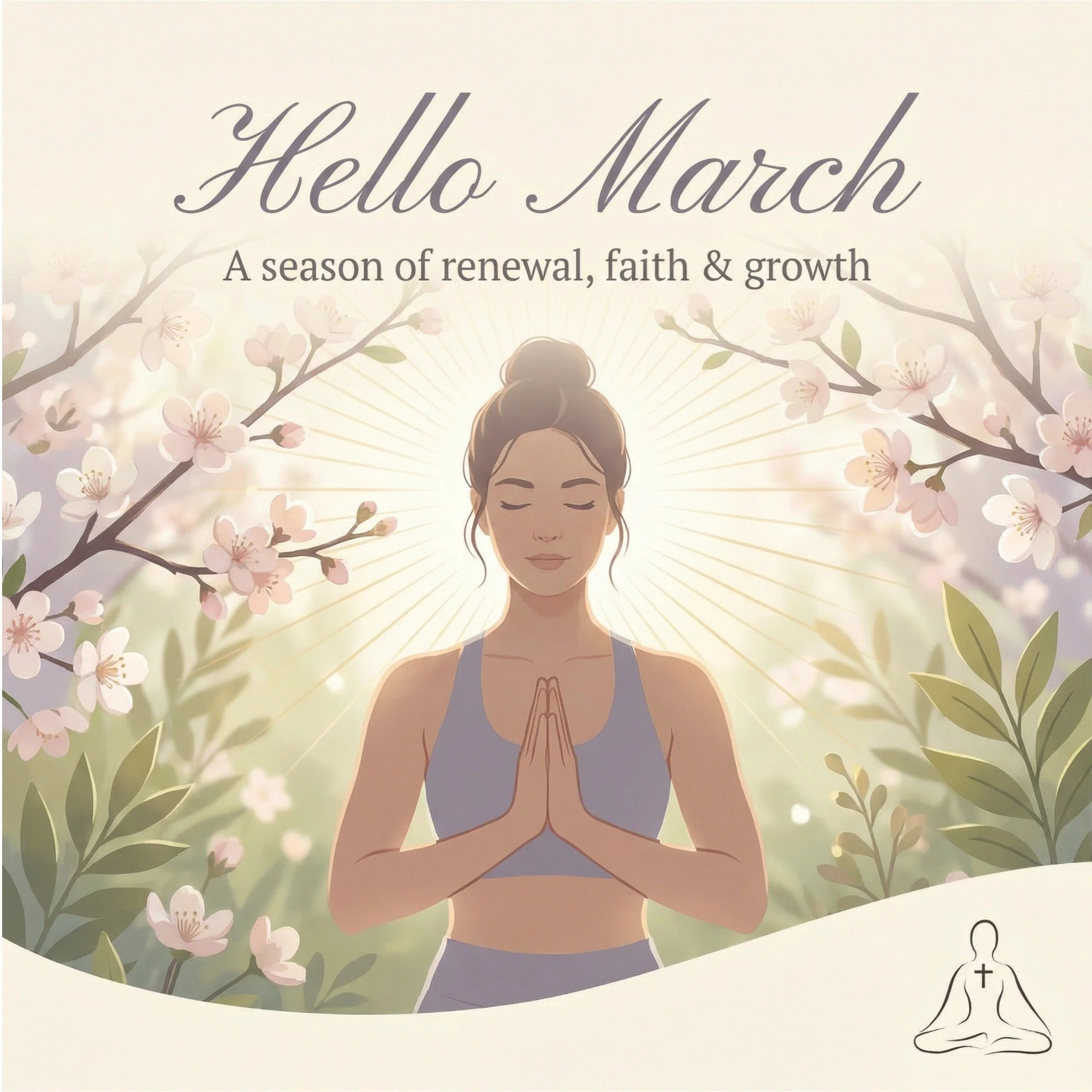 Hello, March! 🌿 A new month, a new chapter, and a beautiful reminder of God's promise of renewal.

As nature begins to awaken, what if we did too? What if we saw this new month as an invitation to step into the best version of ourselves&mdash;the ve