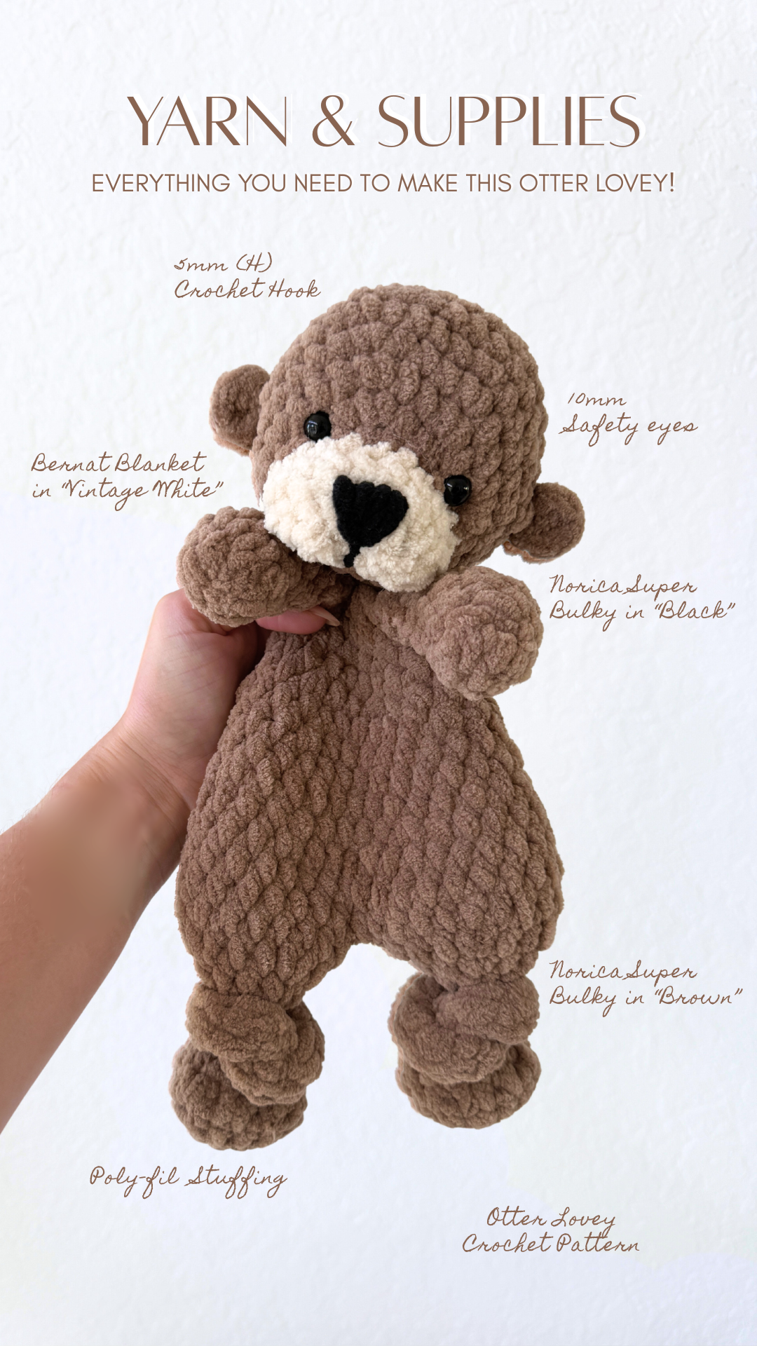 How to Make this Otter Lovey