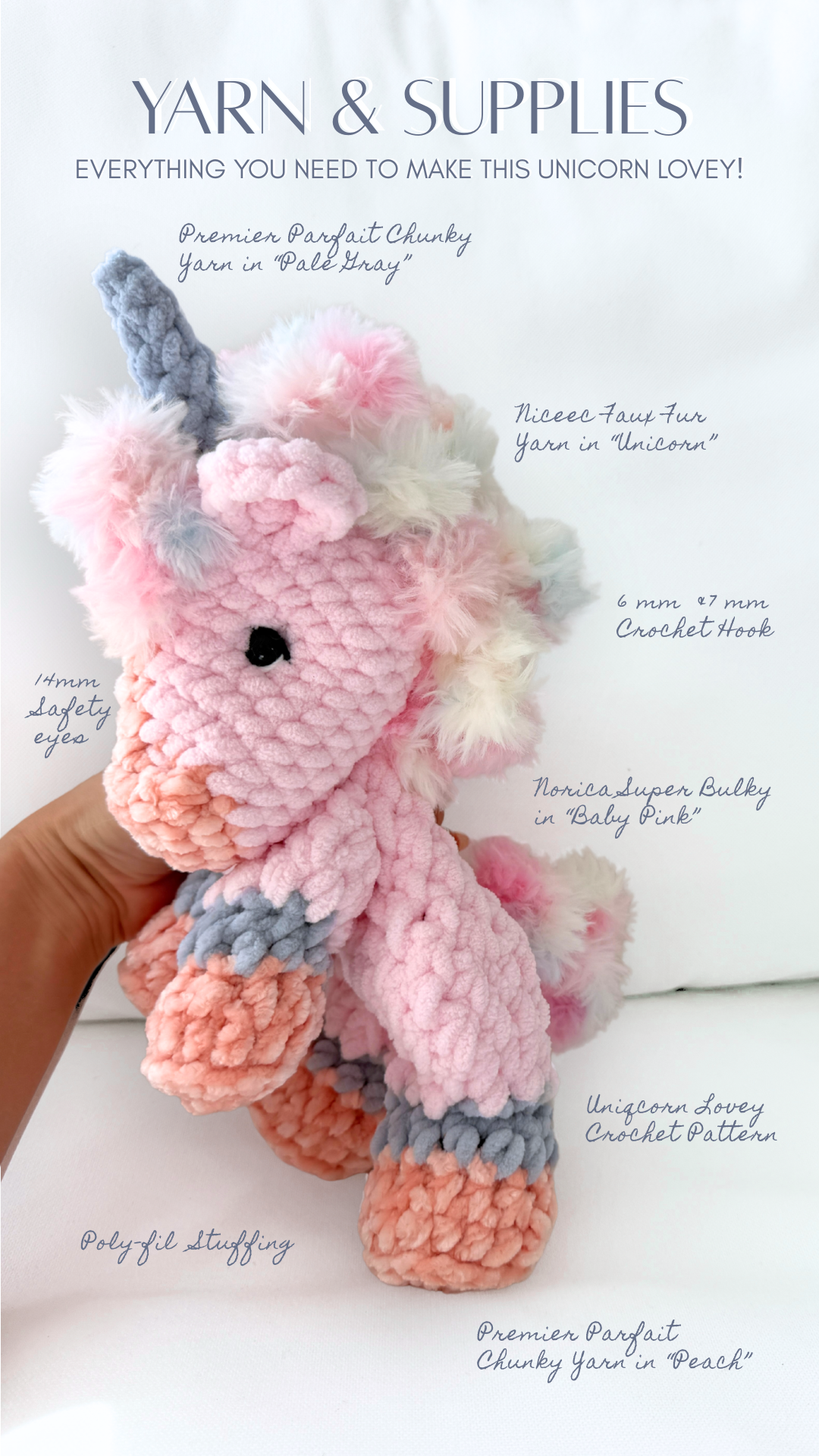 How to Make this Unicorn Lovey