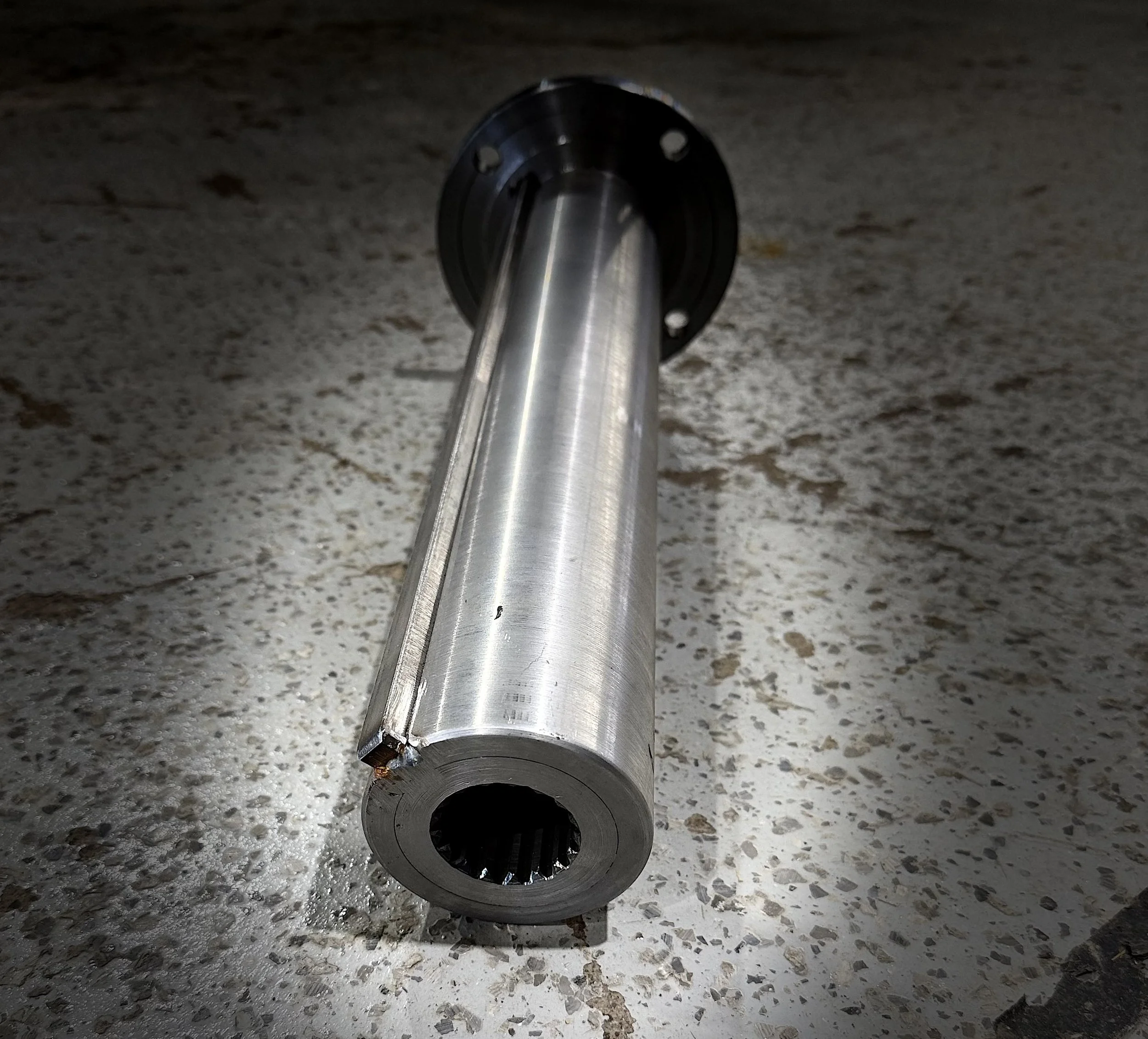 Nitride-coated Hardened steel Arbor