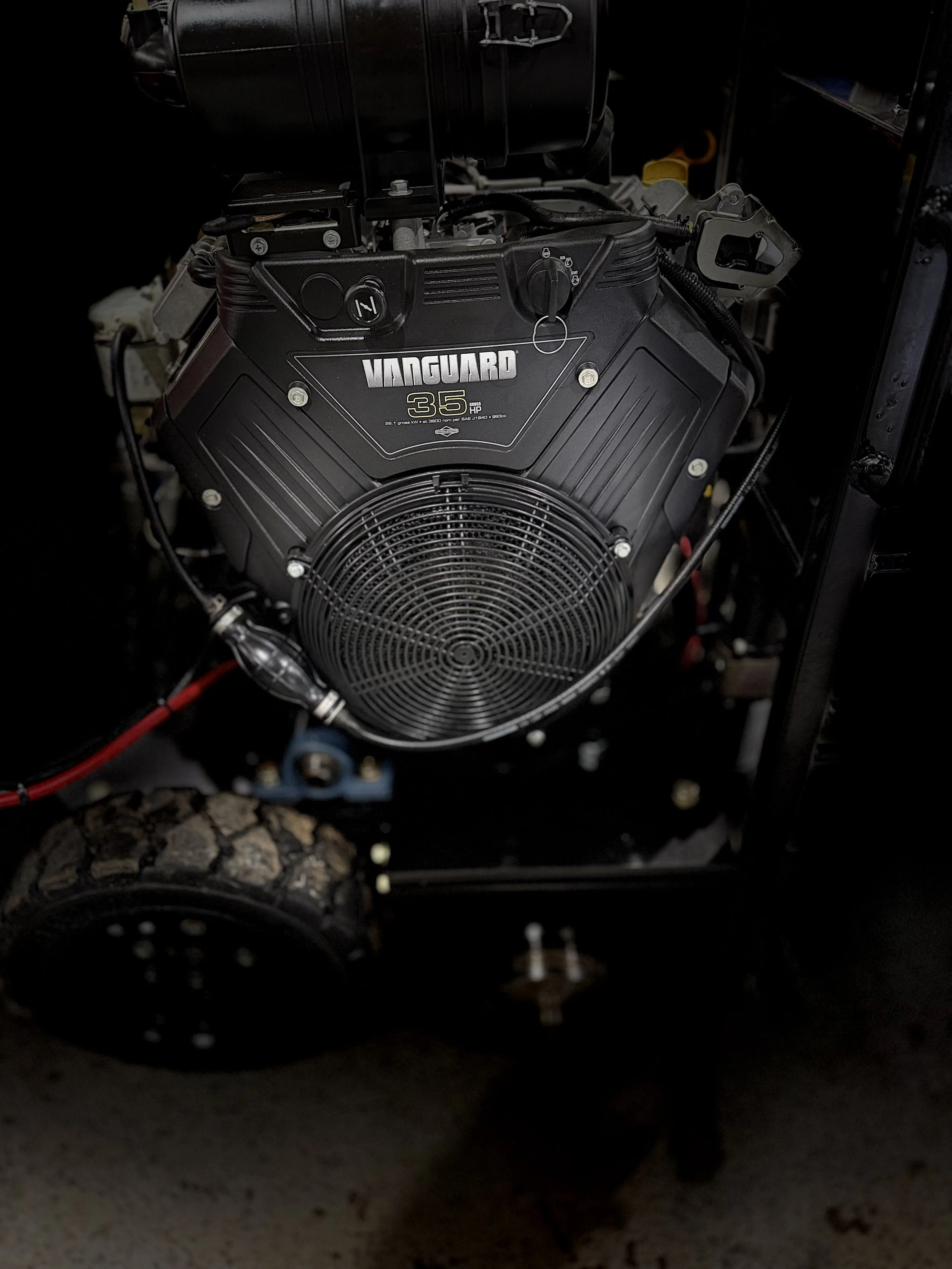 Built Vanguard Carb'd engine