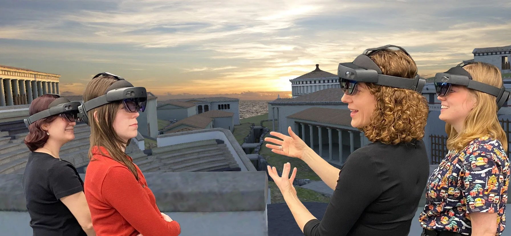 Moving in the Model: A Mixed Reality View