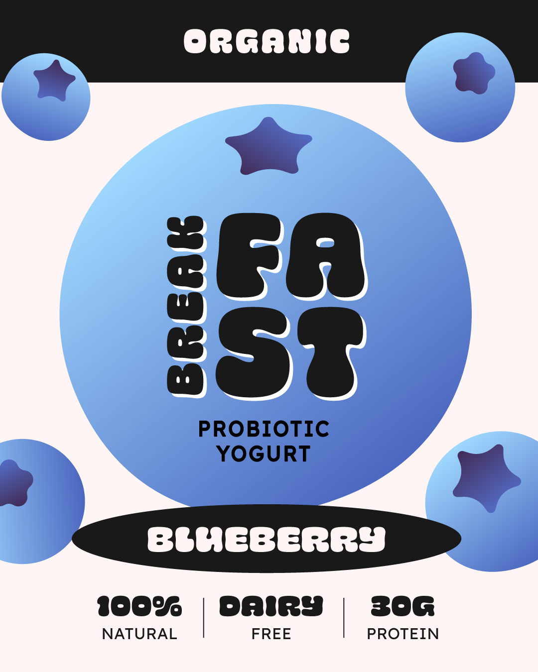 An advertisement for flowmoney emphasizing financial clarity with bold text and an image of a smiling woman flexing her arm, set against a bright yellow background and a light blue background.