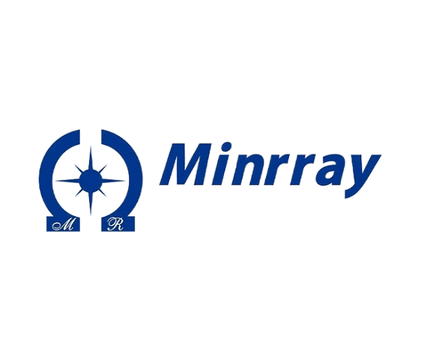 Minrray logo with a blue compass and the text 'Minrray' in blue.