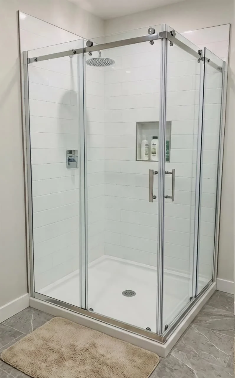 Glass Sliding Shower Cubicle 