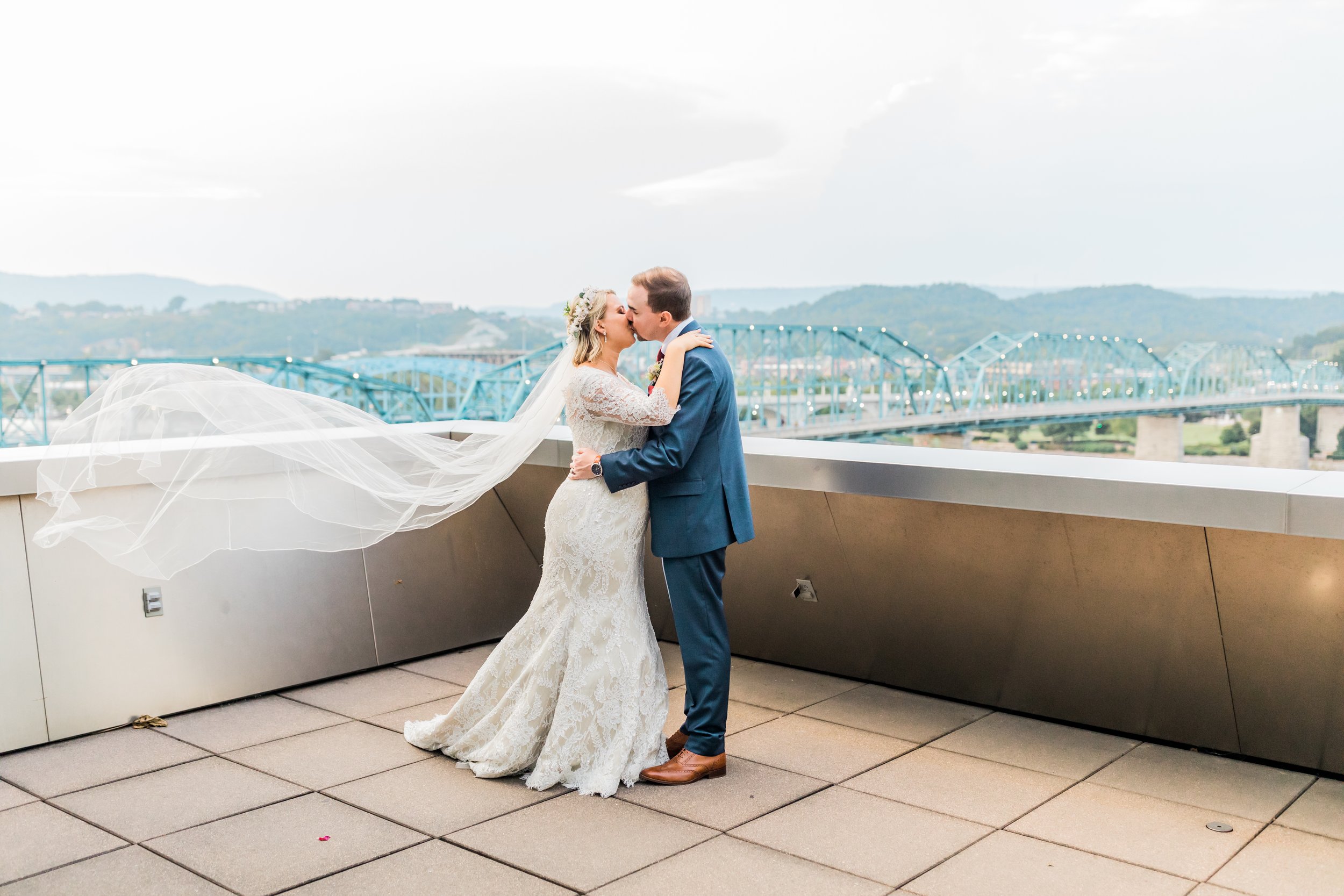 Hunter Museum wedding in Chattanooga, TN