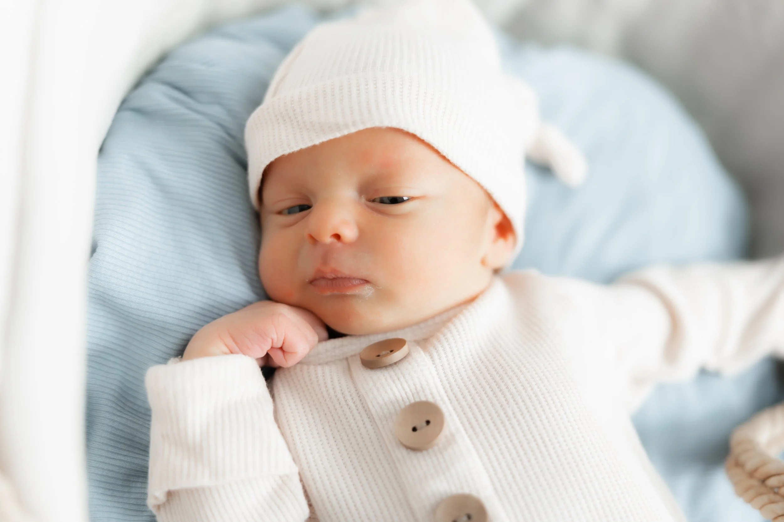 Newborn baby photography session