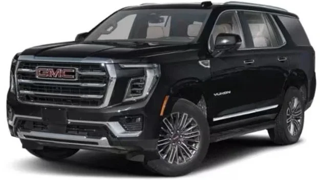 Black GMC Yukon SUV