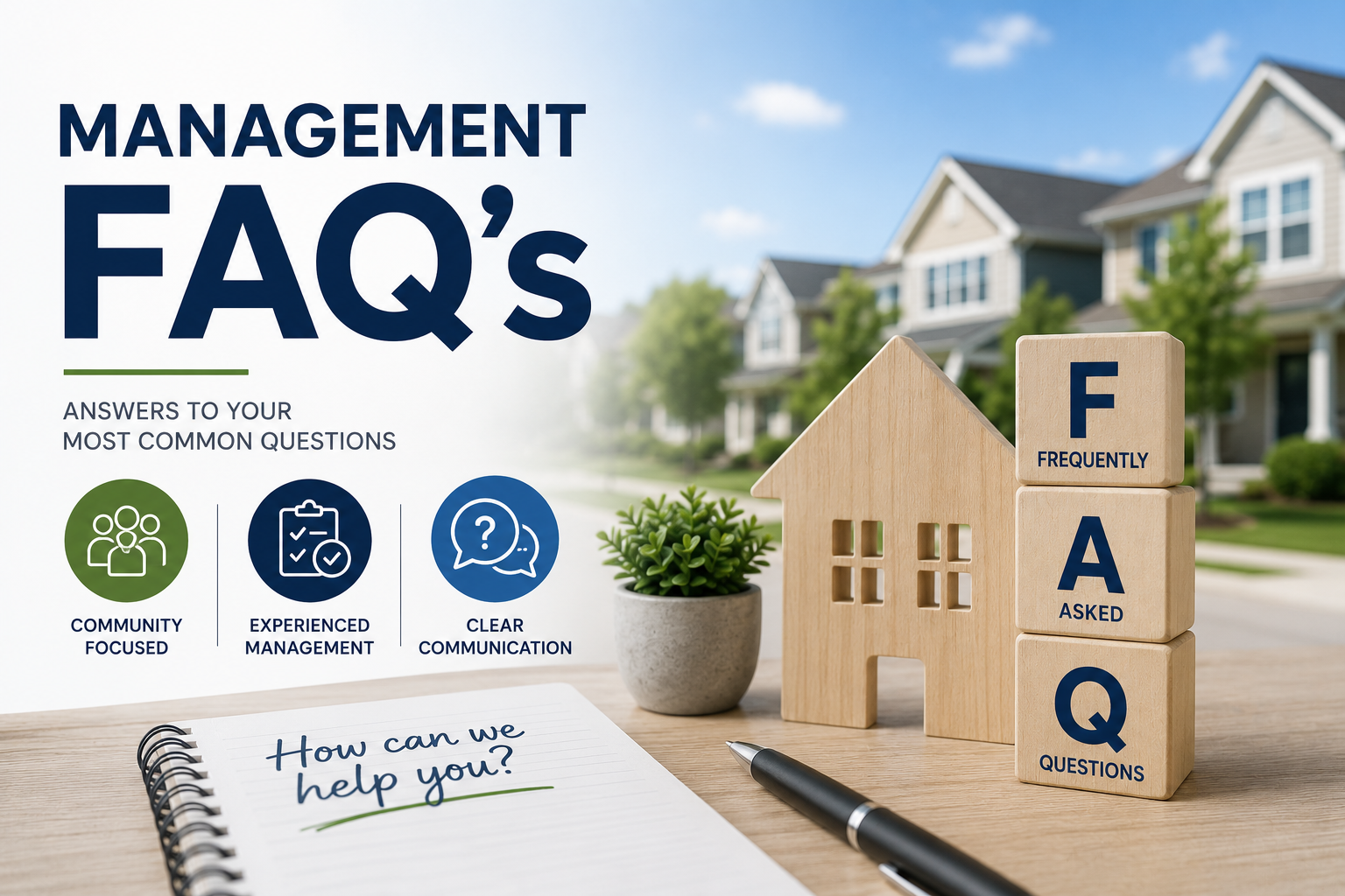 Management FAQ’s