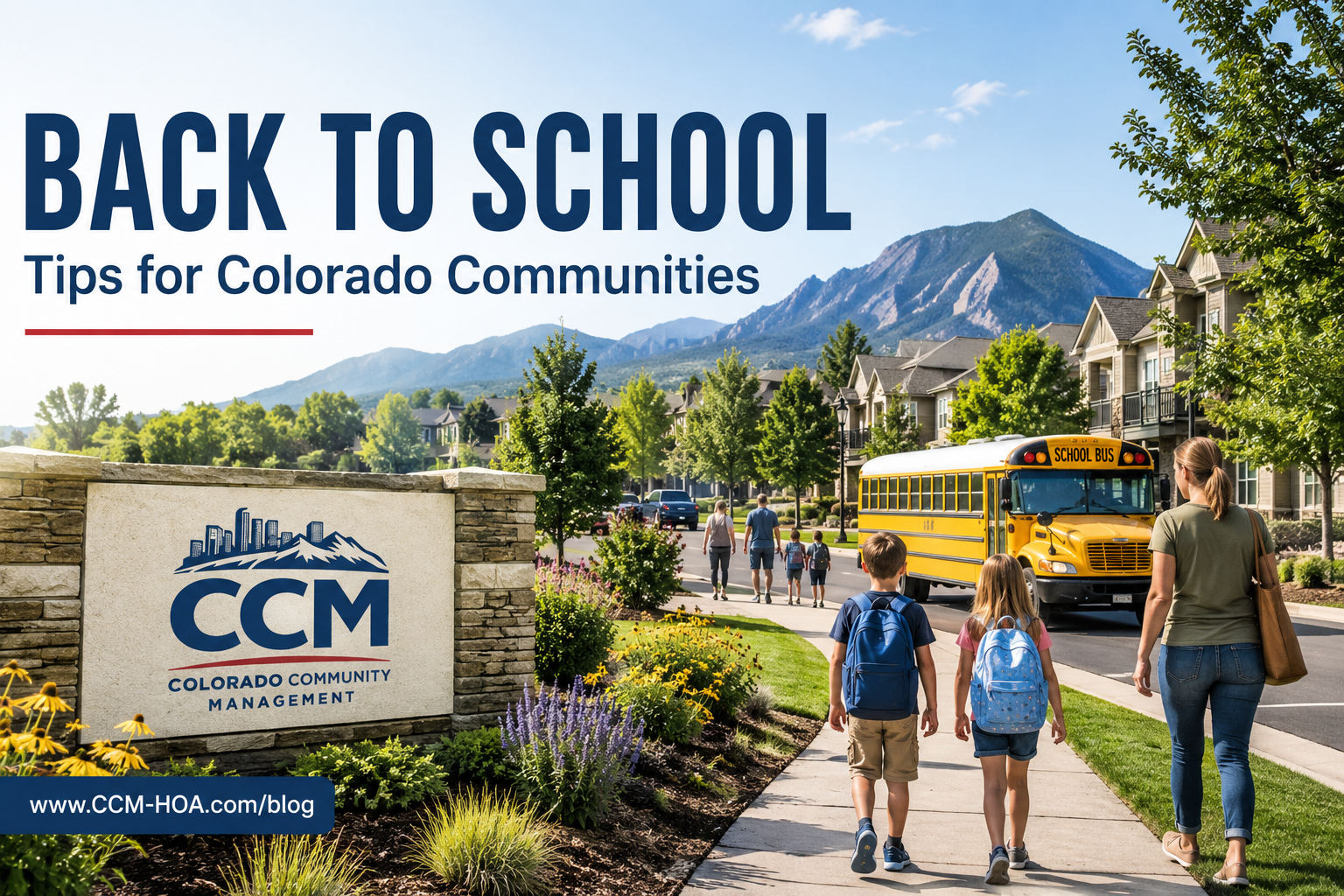 Back to School Tips for Colorado Communities