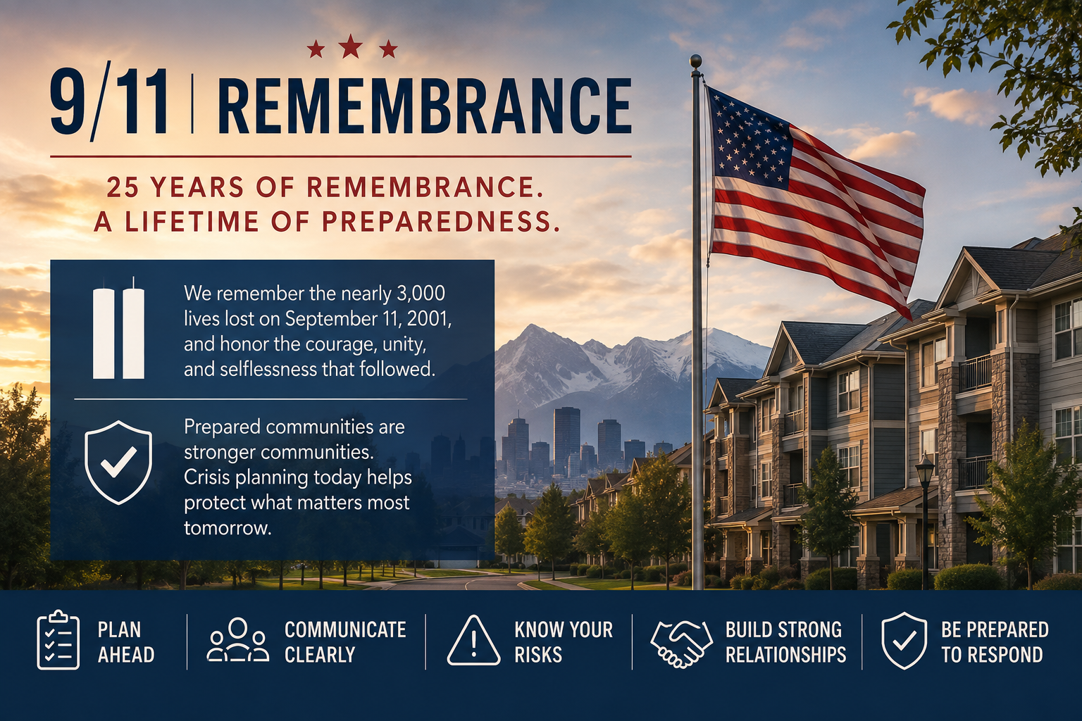 9/11 Remembrance: The Importance of Crisis Planning and Emergency Preparedness