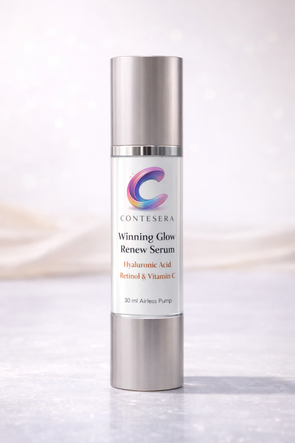 Winning Glow Renew Serum with Hyaluronic Acid, Retinol & Vitamin C