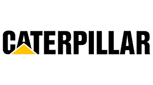 Logo de Caterpillar avec la lettre 'A' en forme de triangle jaune