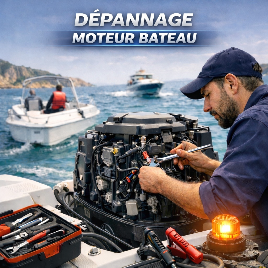 DEPANNAGE MOTEUR BATEAU