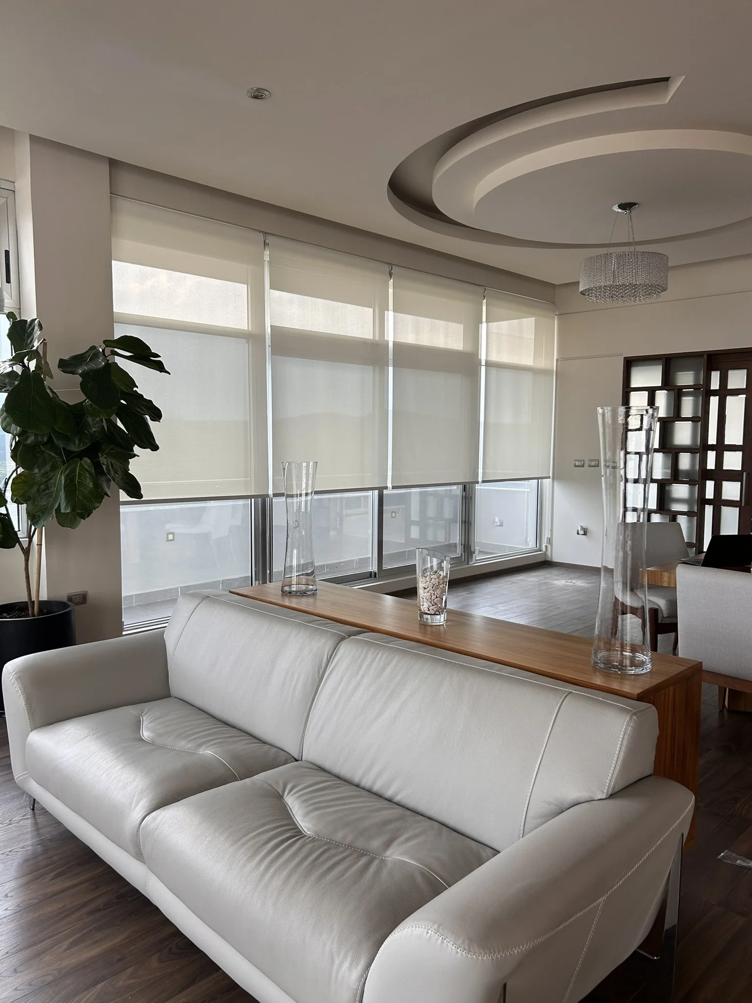 Persianas Dobles en Penthouse Cañadas del Lago Queretaro