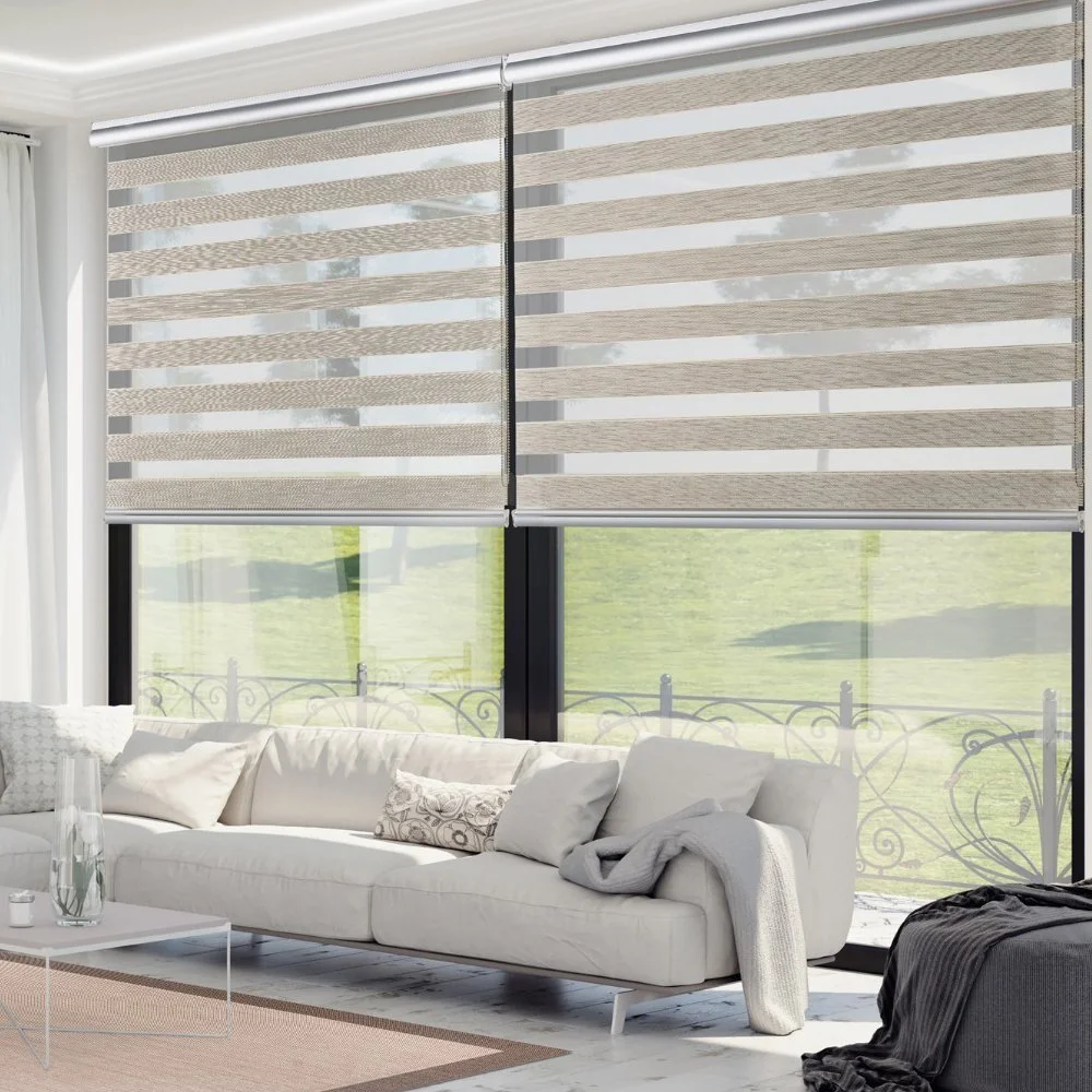 Persianas sheer elegance en sala