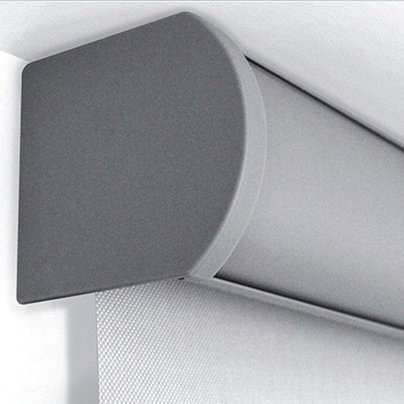 Instalación de sistema de casette decorativo para ocultar mecanismos en persianas enrollables