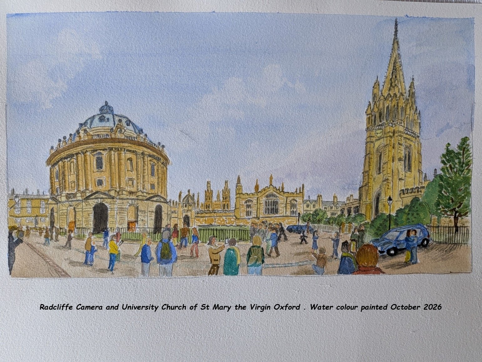 Inspired by a visit to Oxford October 2026