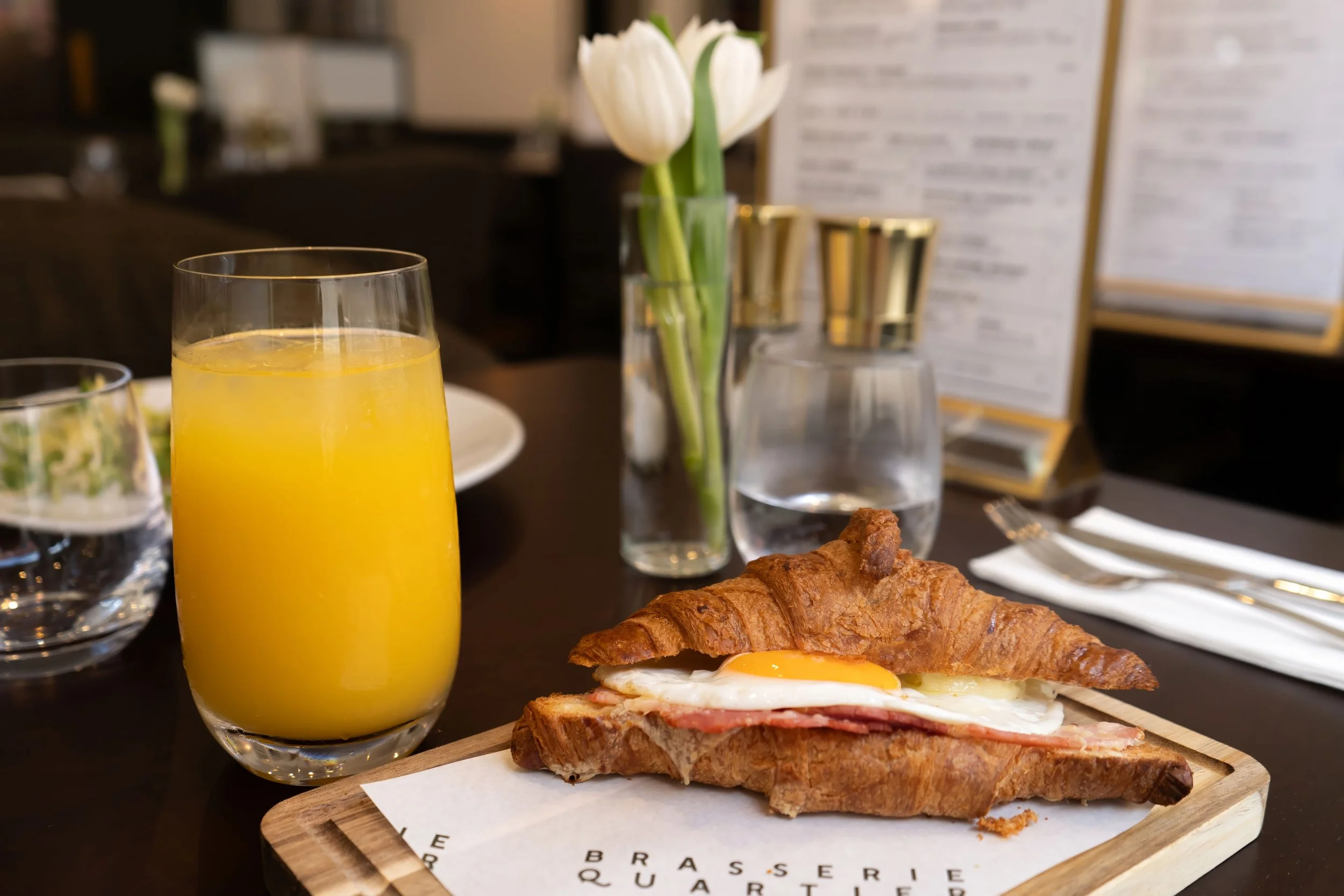 Lunch at Brasserie Quartier in Durham city centre