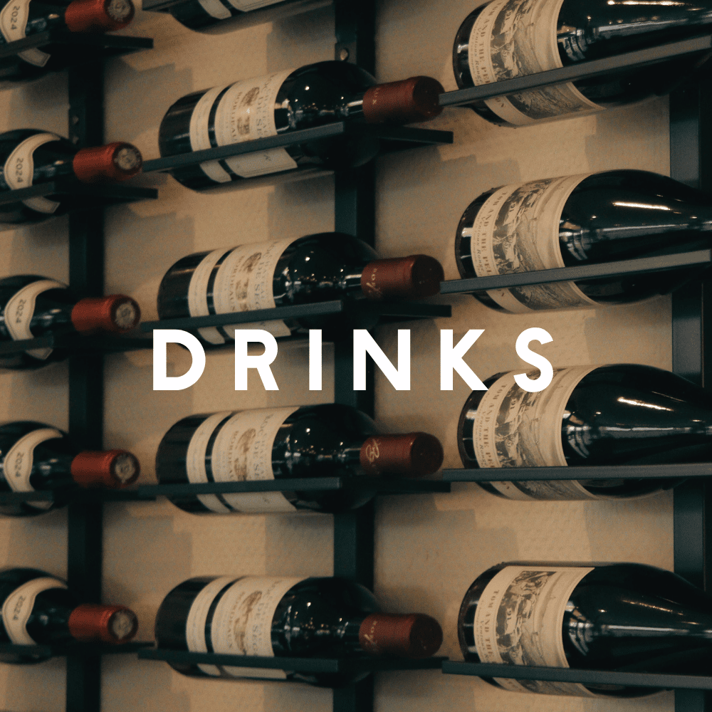 Wine and drinks at Brasserie Quartier Durham.