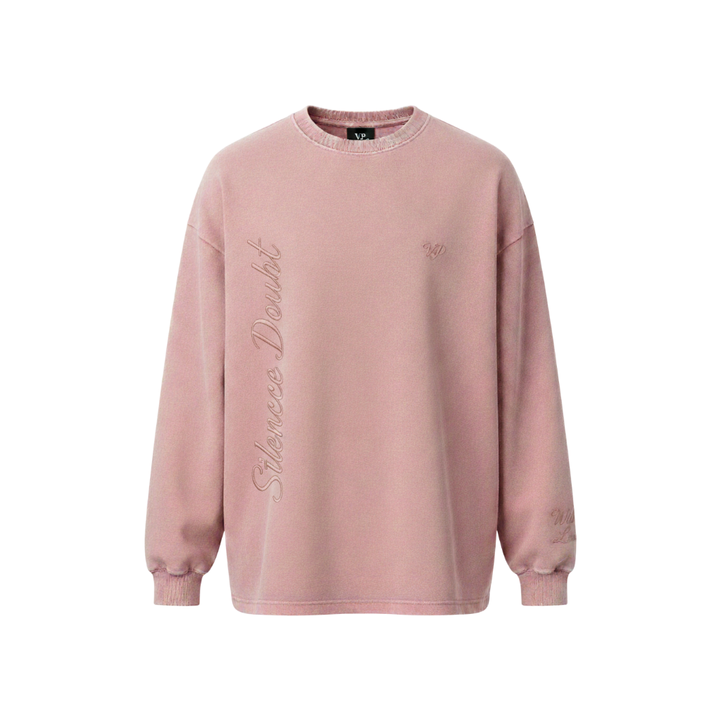 VP Silence Doubt Long Sleeve Pink Front.png